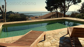 Holiday villas Costa Brava Spain - Villa Raquel - Swimming pool