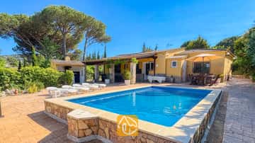 Moderne en gezellige vakantievilla tussen Lloret en Vidreres