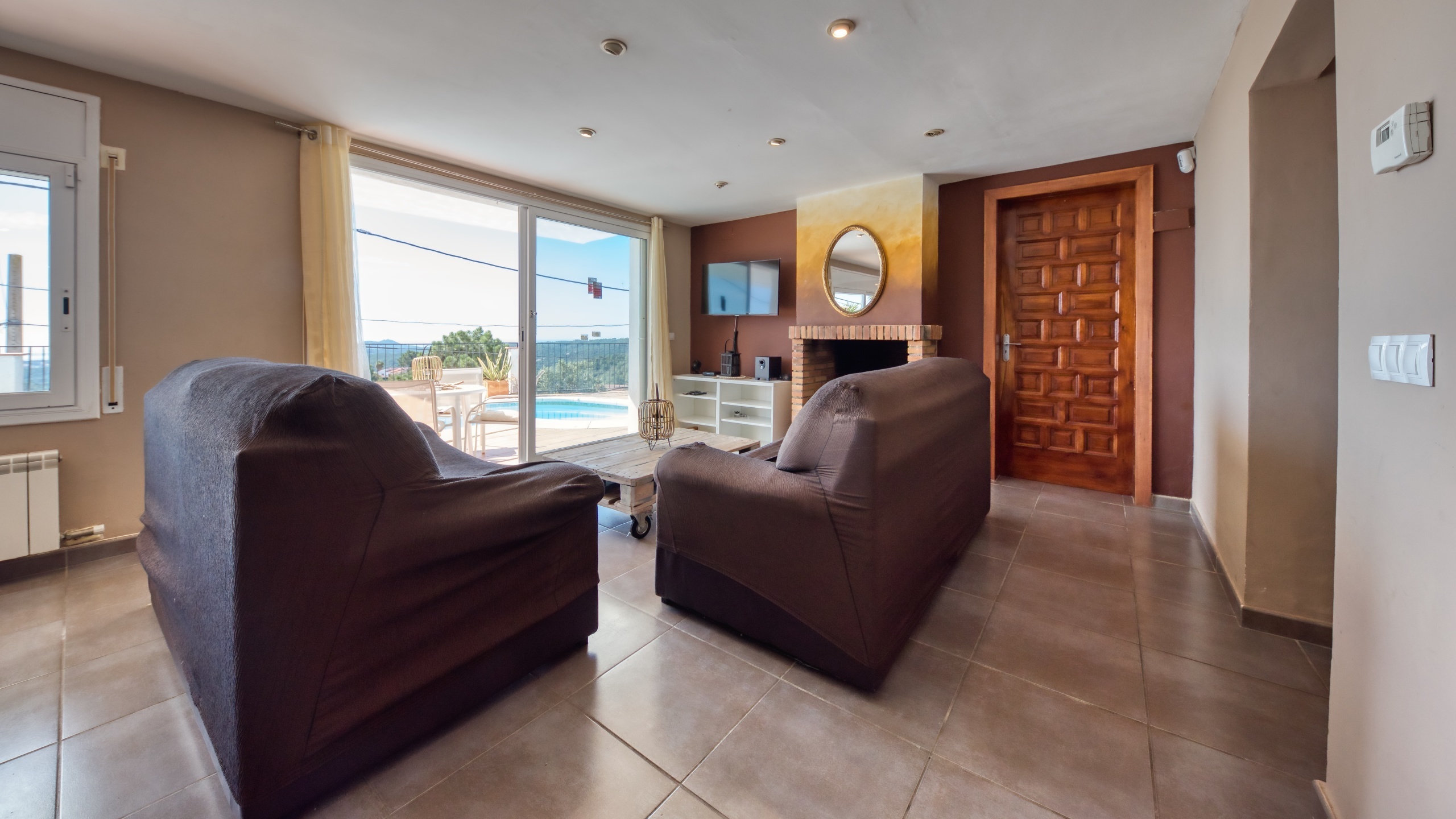 Holiday villas Costa Brava Spain - Villa Sofia - Living area