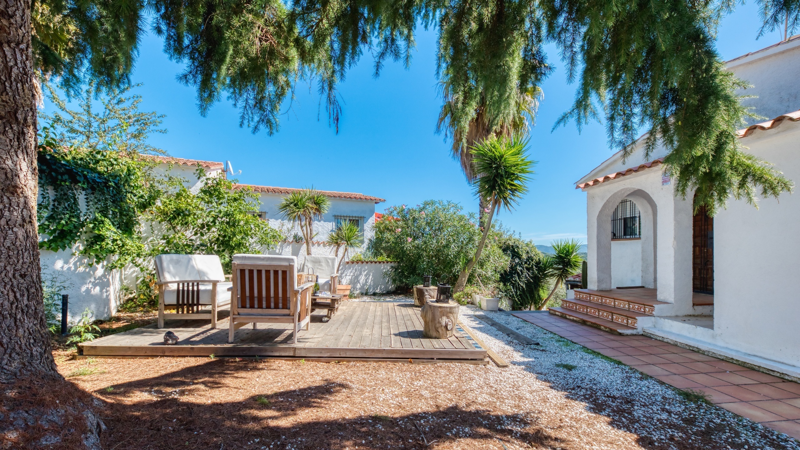 Holiday villas Costa Brava Spain - Villa Sofia - Lounge area