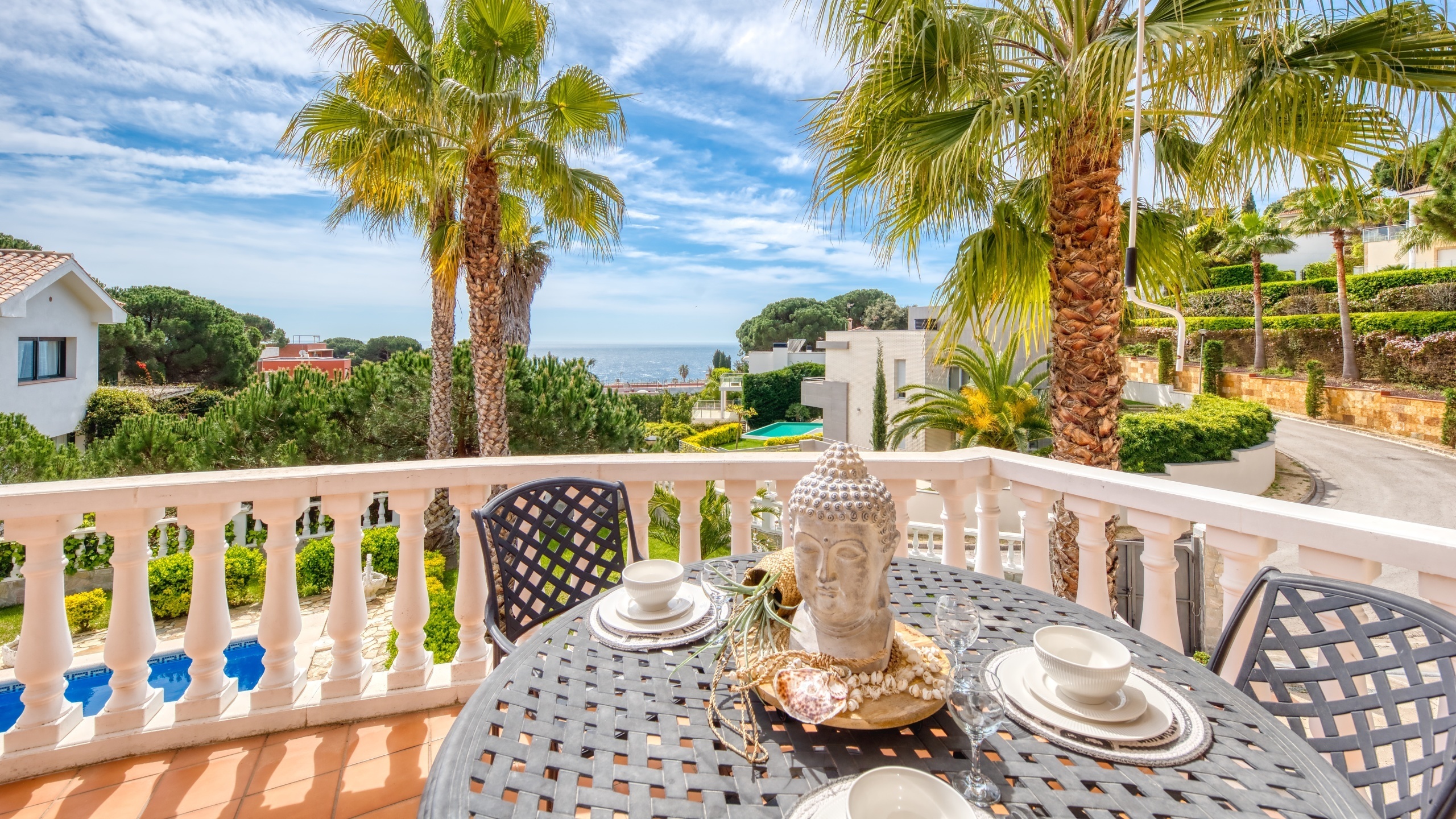 Holiday villas Costa Brava Spain - Villa Estrella - One of the views