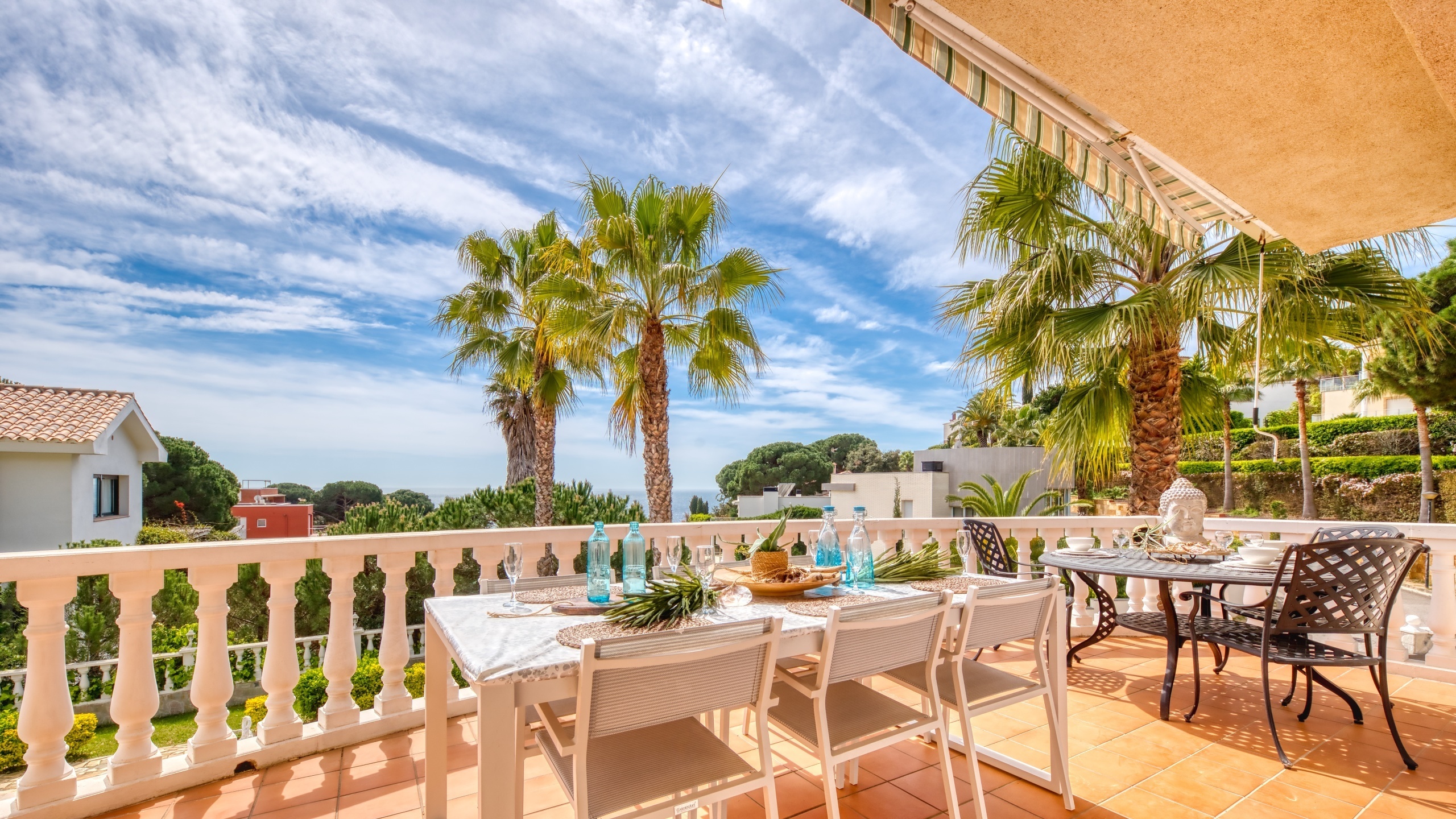 Holiday villas Costa Brava Spain - Villa Estrella - Terrace