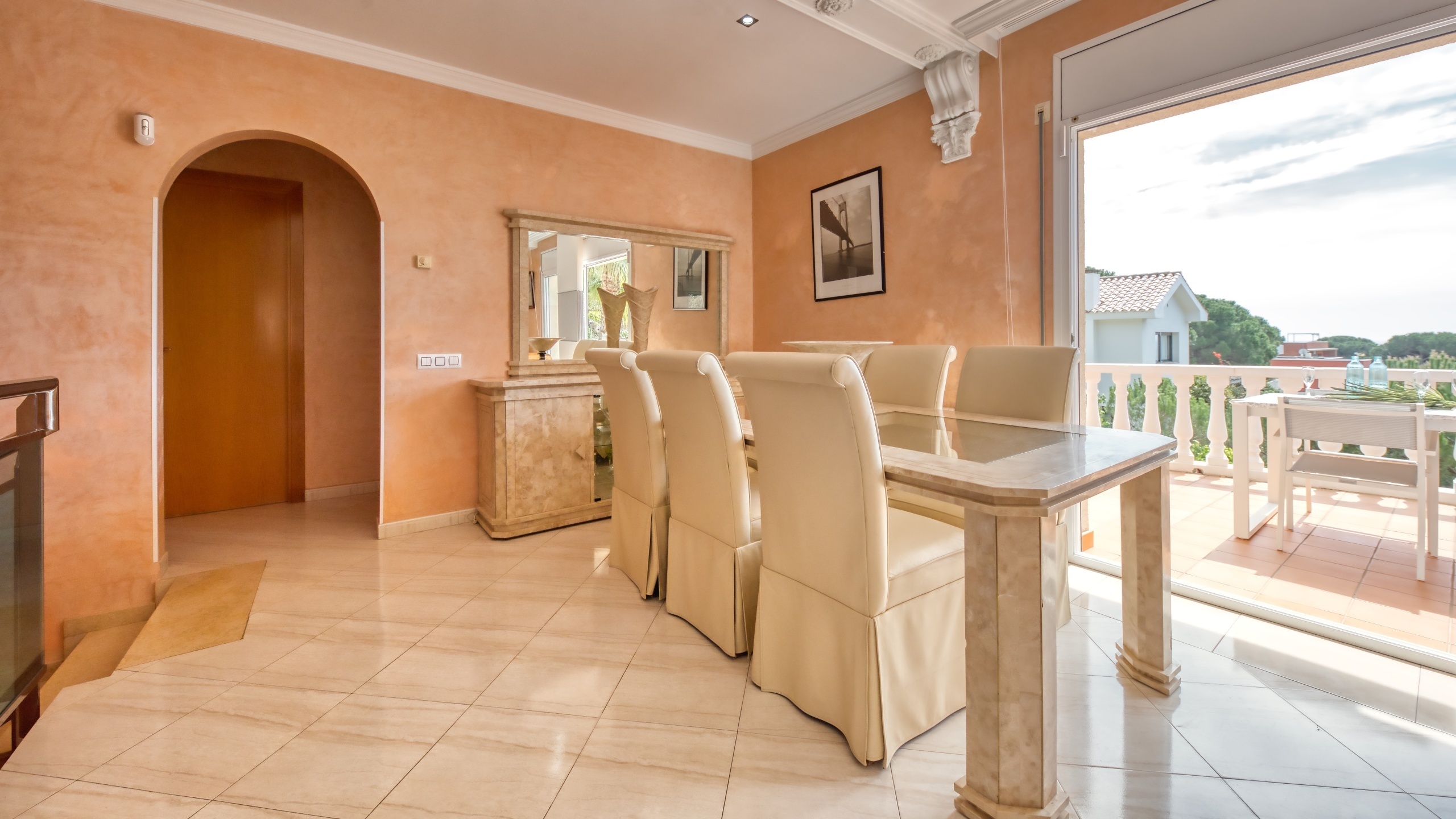 Holiday villas Costa Brava Spain - Villa Estrella - Dining area