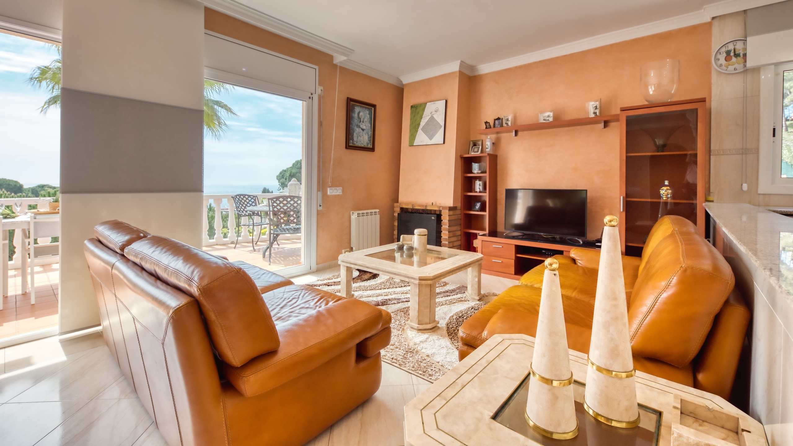 Holiday villas Costa Brava Spain - Villa Estrella - Living area