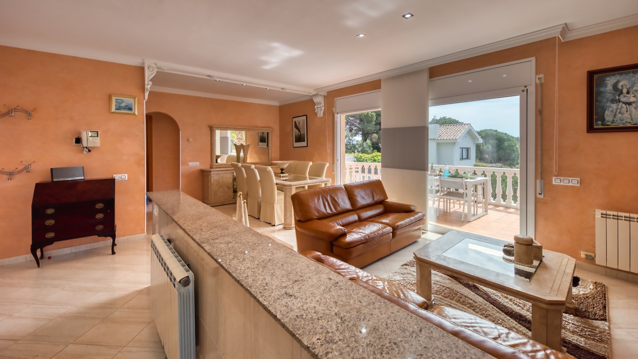 Holiday villas Costa Brava Spain - Villa Estrella - Living area