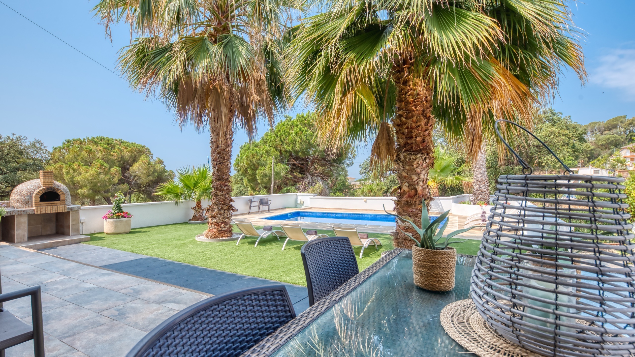 Holiday villas Costa Brava Spain - Villa Marcella - One of the views