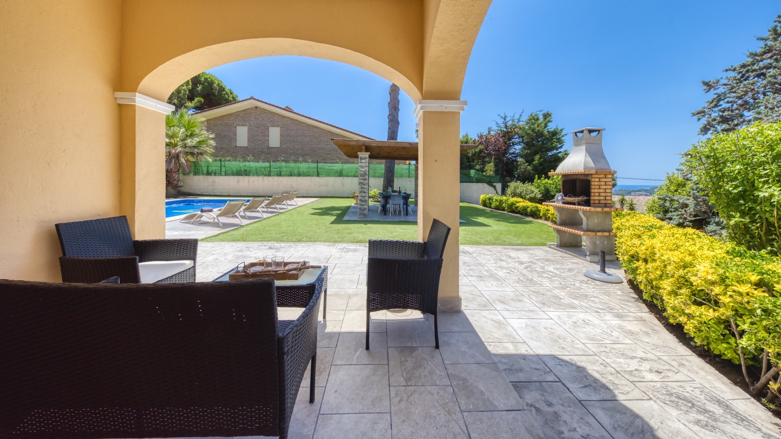 Holiday villas Costa Brava Spain - Villa Paris - Lounge area