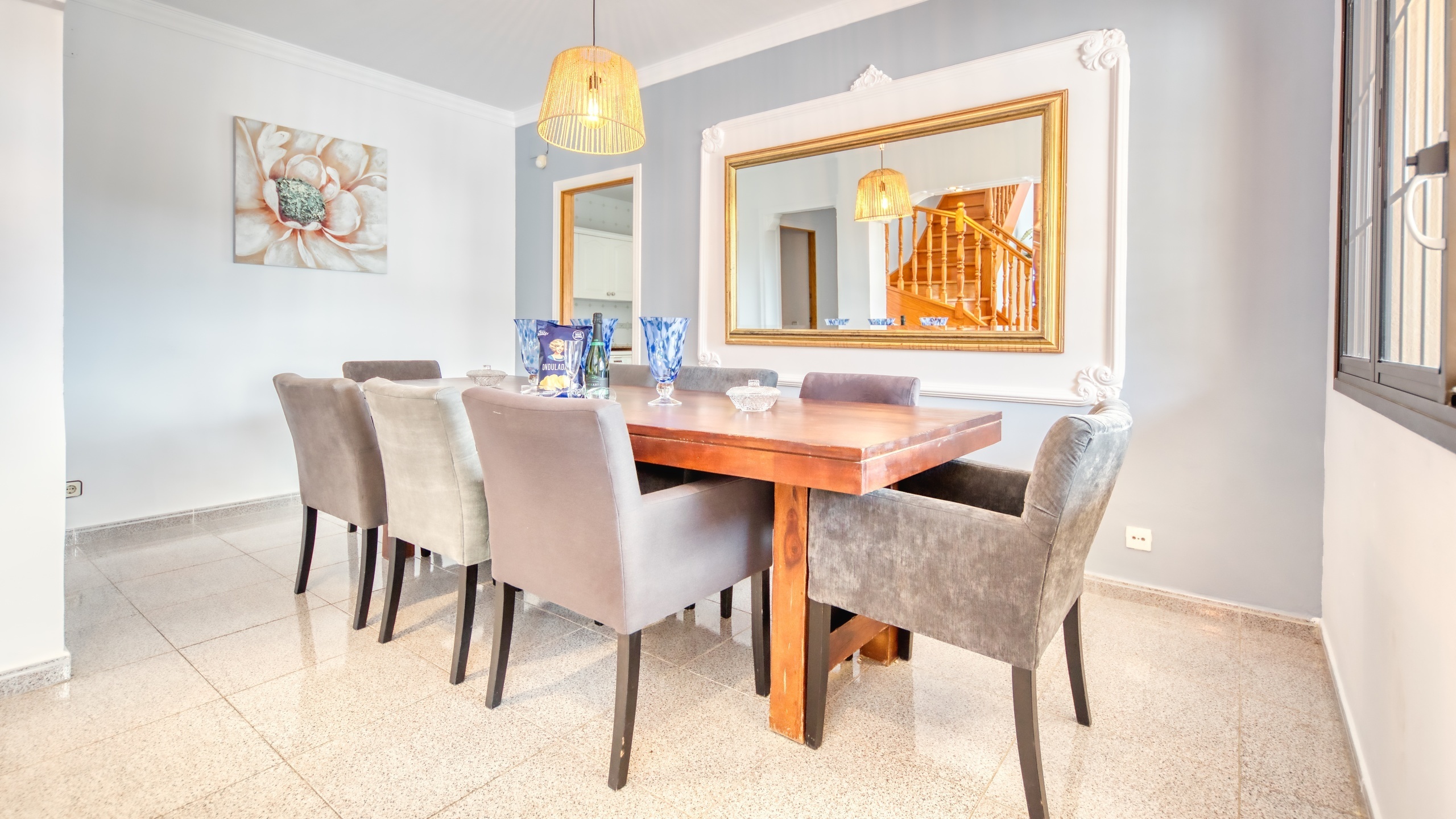 Holiday villas Costa Brava Spain - Villa Paris - Dining room