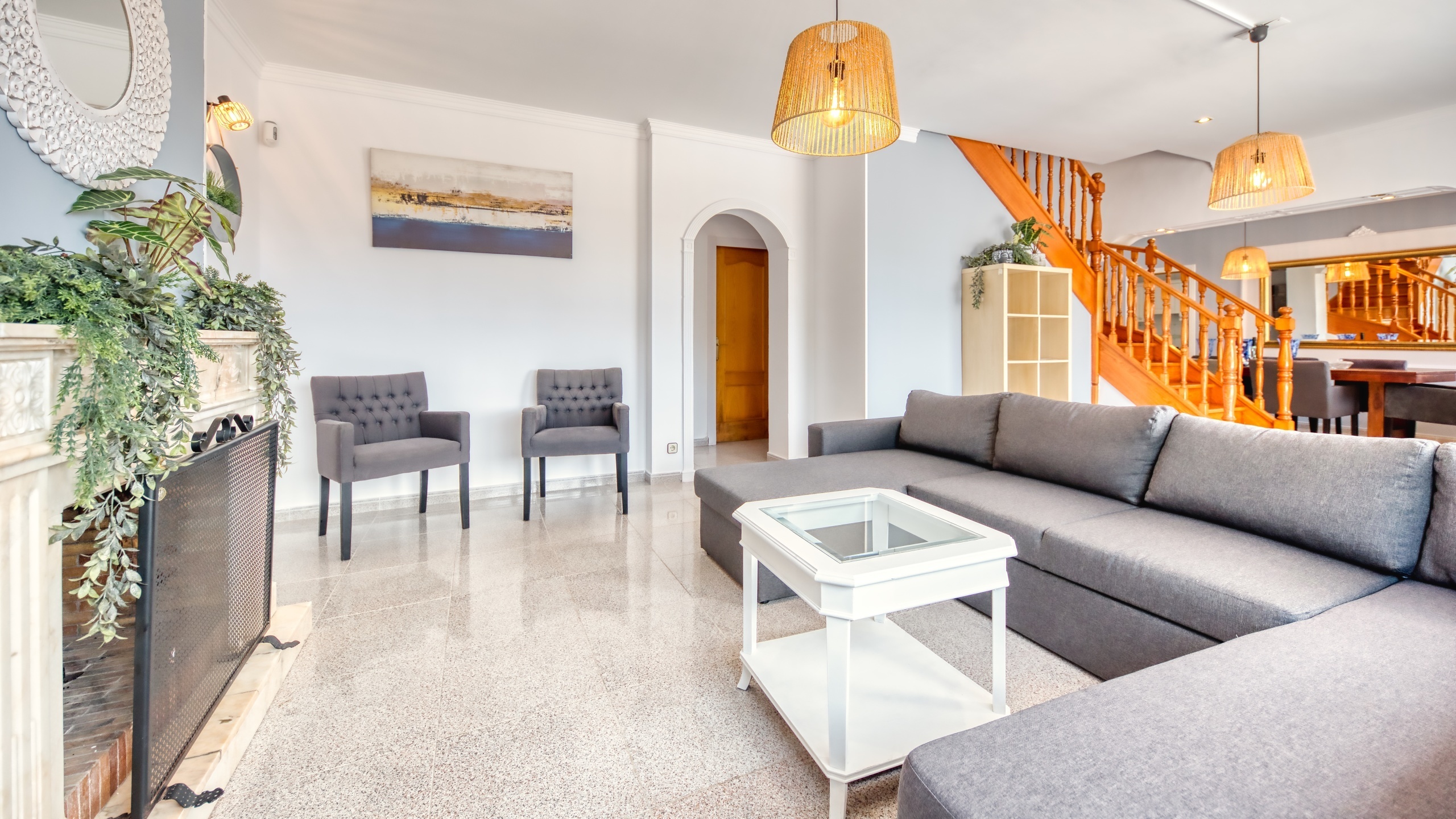 Holiday villas Costa Brava Spain - Villa Paris - Living area