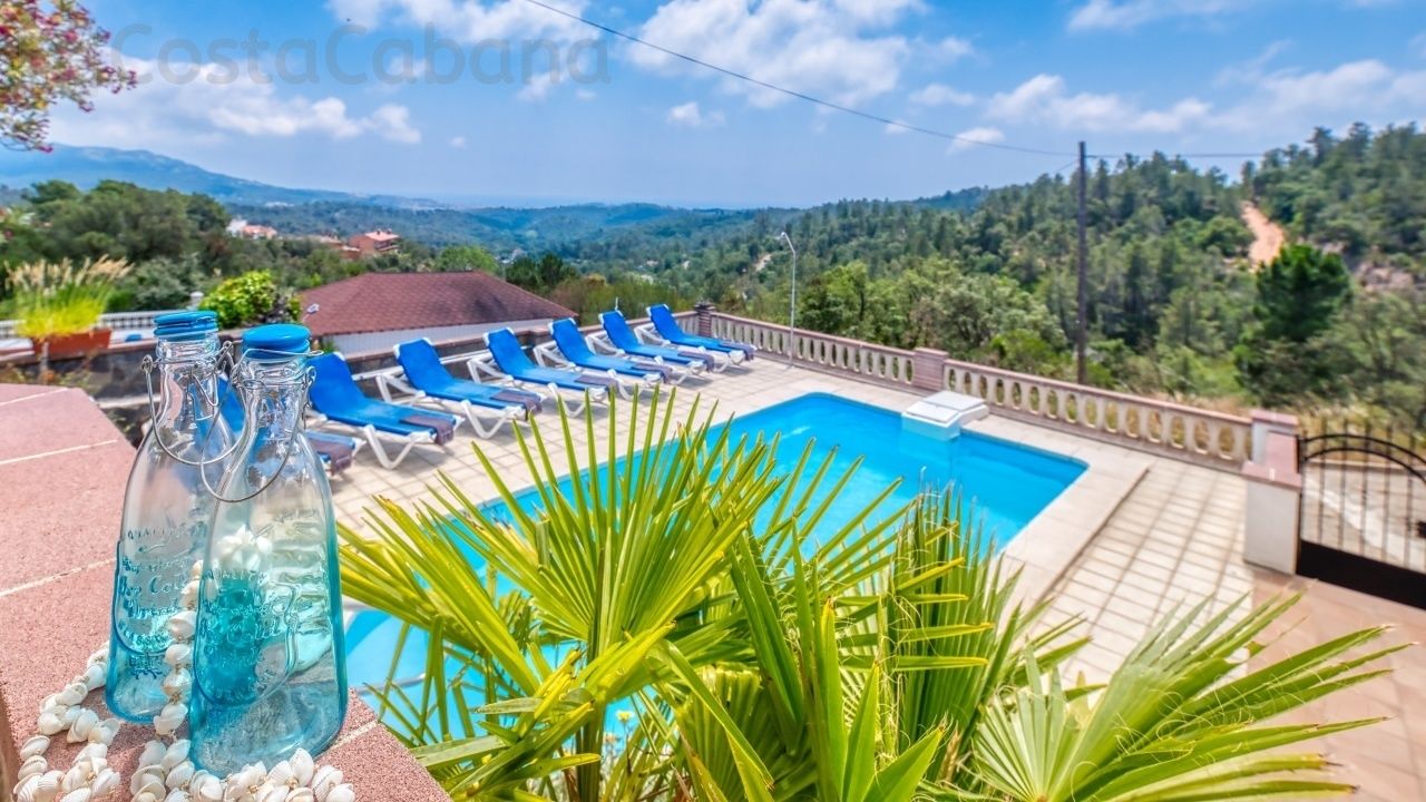 Vakantievilla's Costa Brava Spanje - Villa Santa Maria - Zwembad