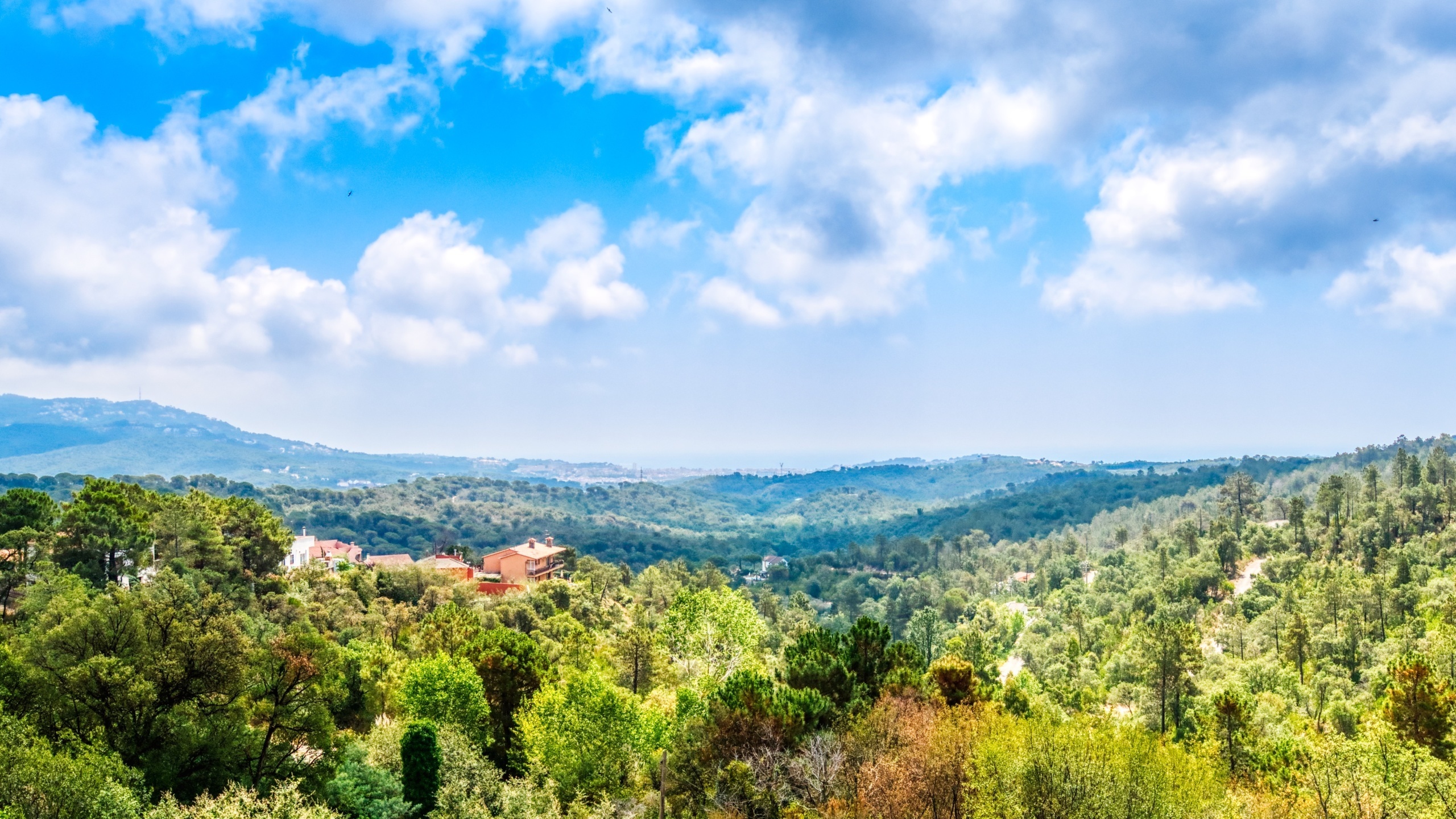 Holiday villas Costa Brava Spain - Villa Santa Maria - One of the views