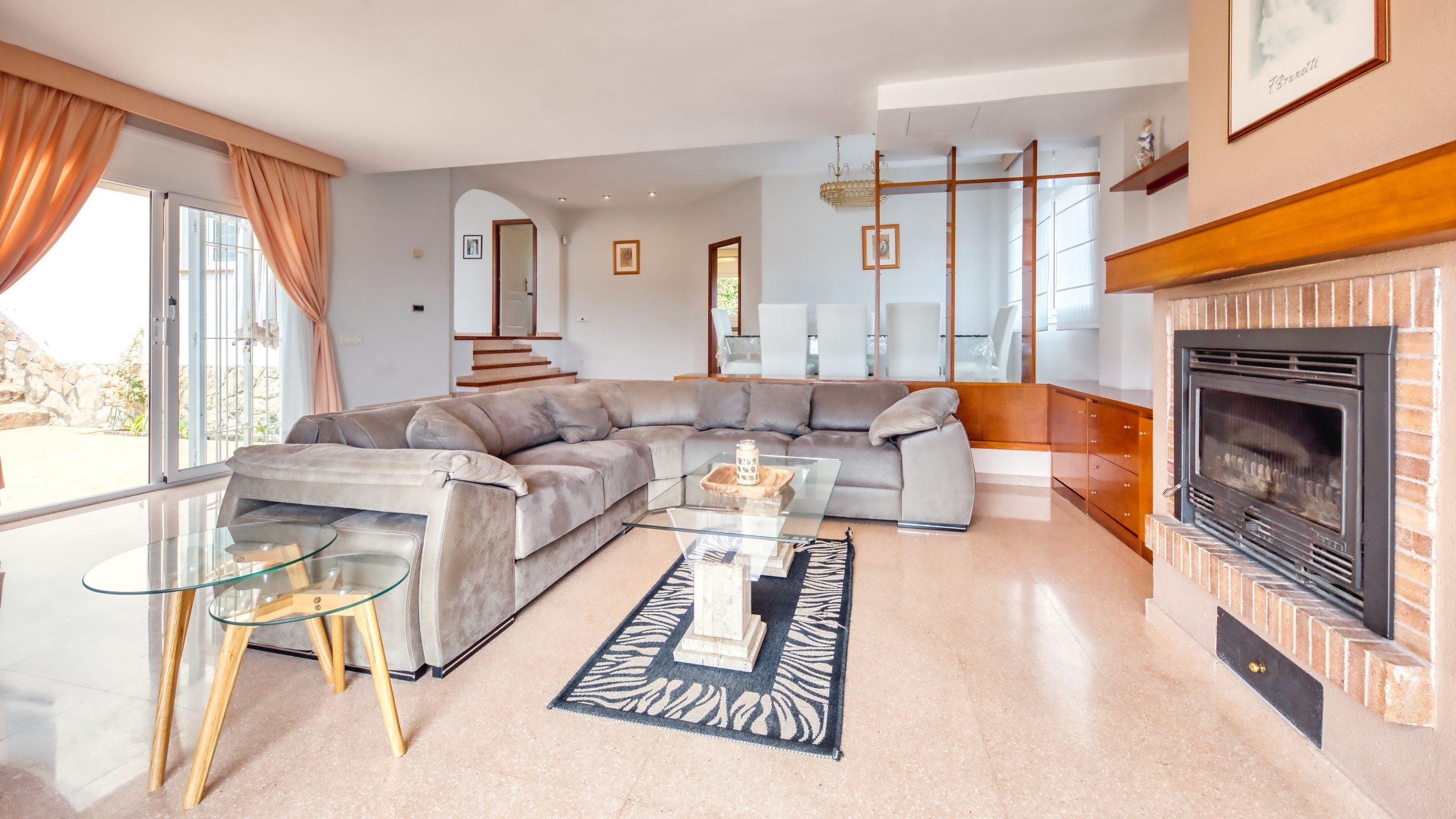 Holiday villas Costa Brava Spain - Villa Valentina - Living area