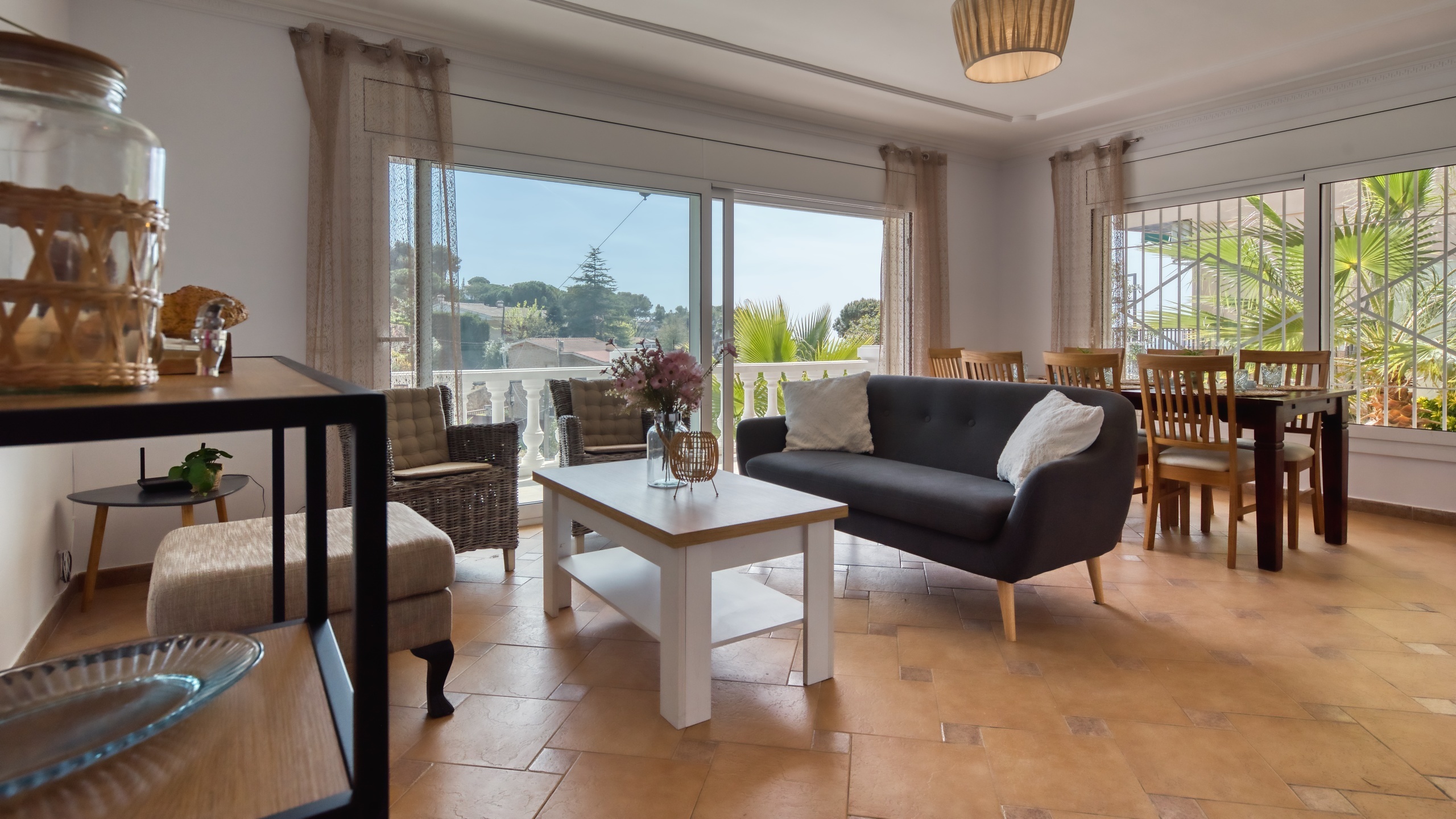 Holiday villas Costa Brava Spain - Villa Donna - Living area