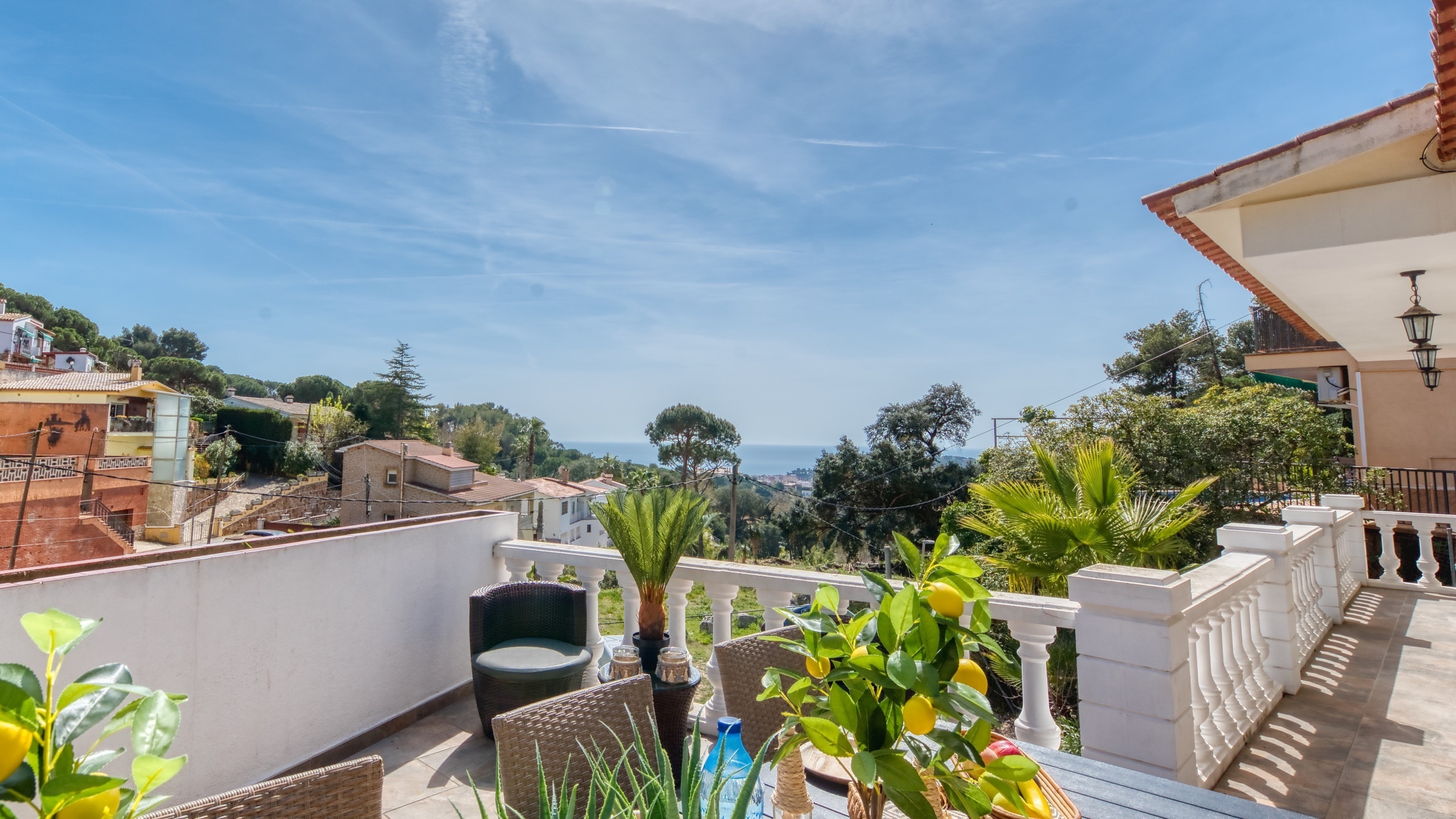 Holiday villas Costa Brava Spain - Villa Donna - One of the views