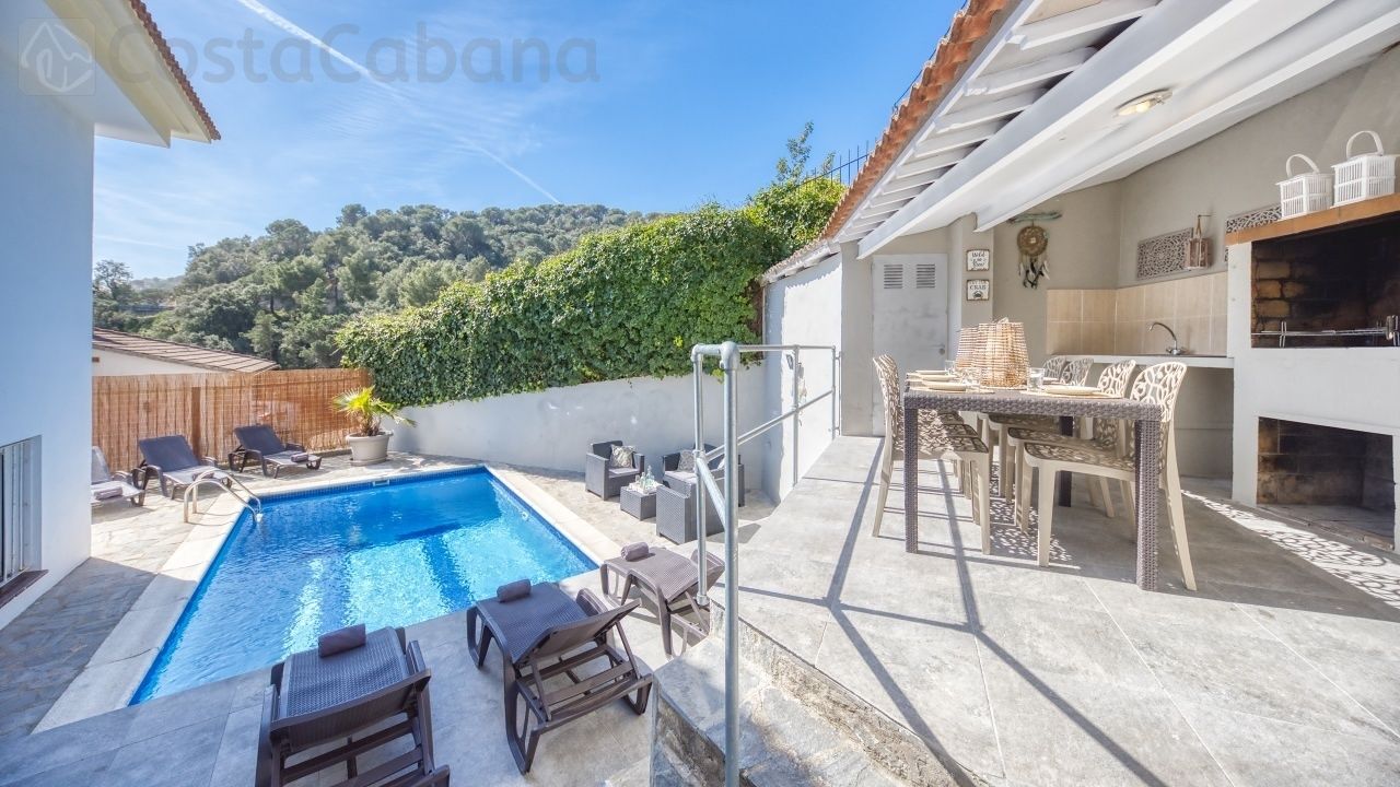 Vakantievilla's Costa Brava Spanje - Villa Rosa - Villa buiten