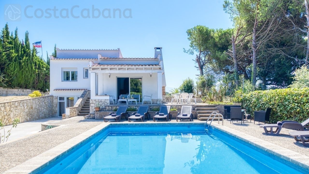 Vakantievilla's Costa Brava Spanje - Villa Violeta - Zwembad