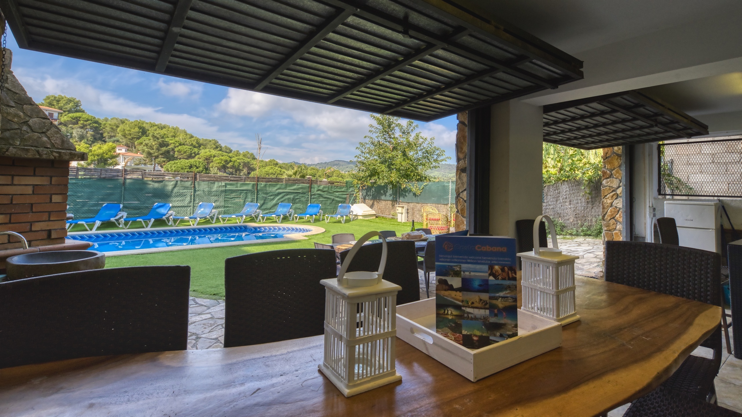 Holiday villas Costa Brava Spain - Villa Nicky - Lounge area