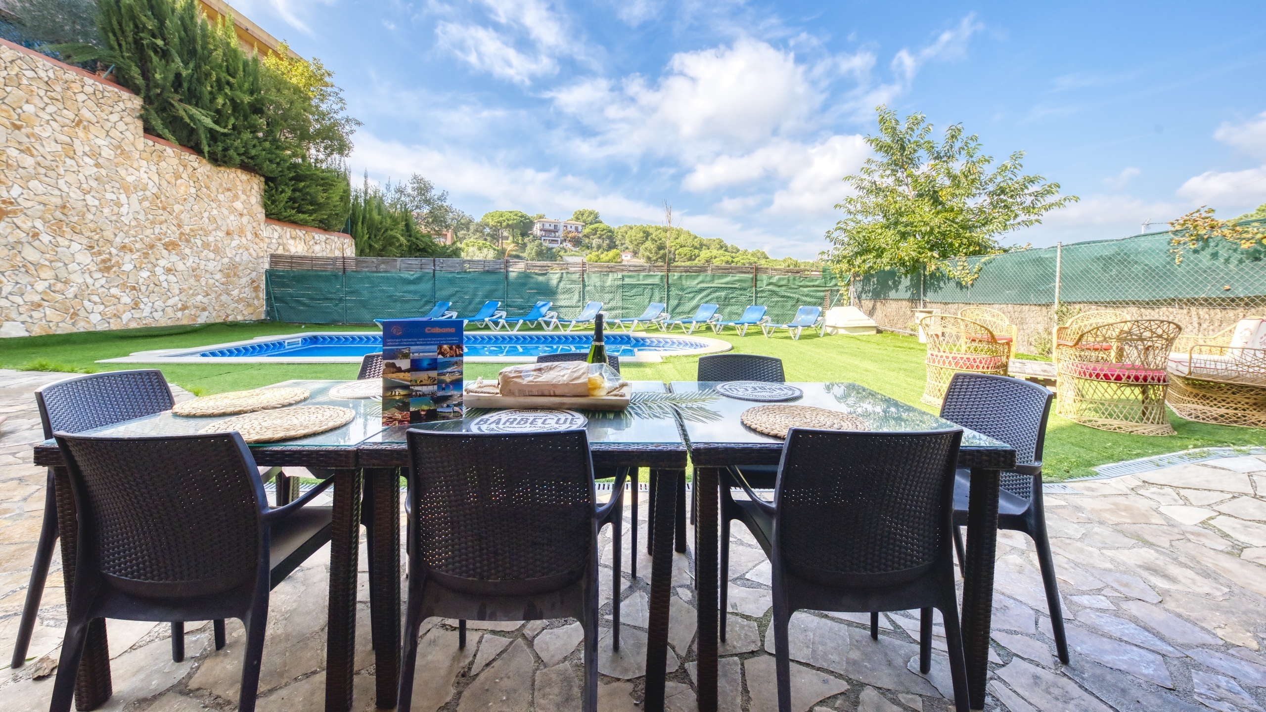 Holiday villas Costa Brava Spain - Villa Nicky - Dining area
