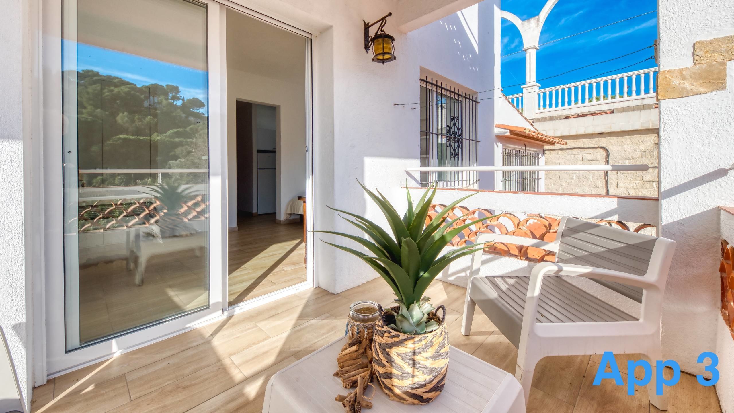 Holiday villas Costa Brava Spain - Villa Pilar - Terrace