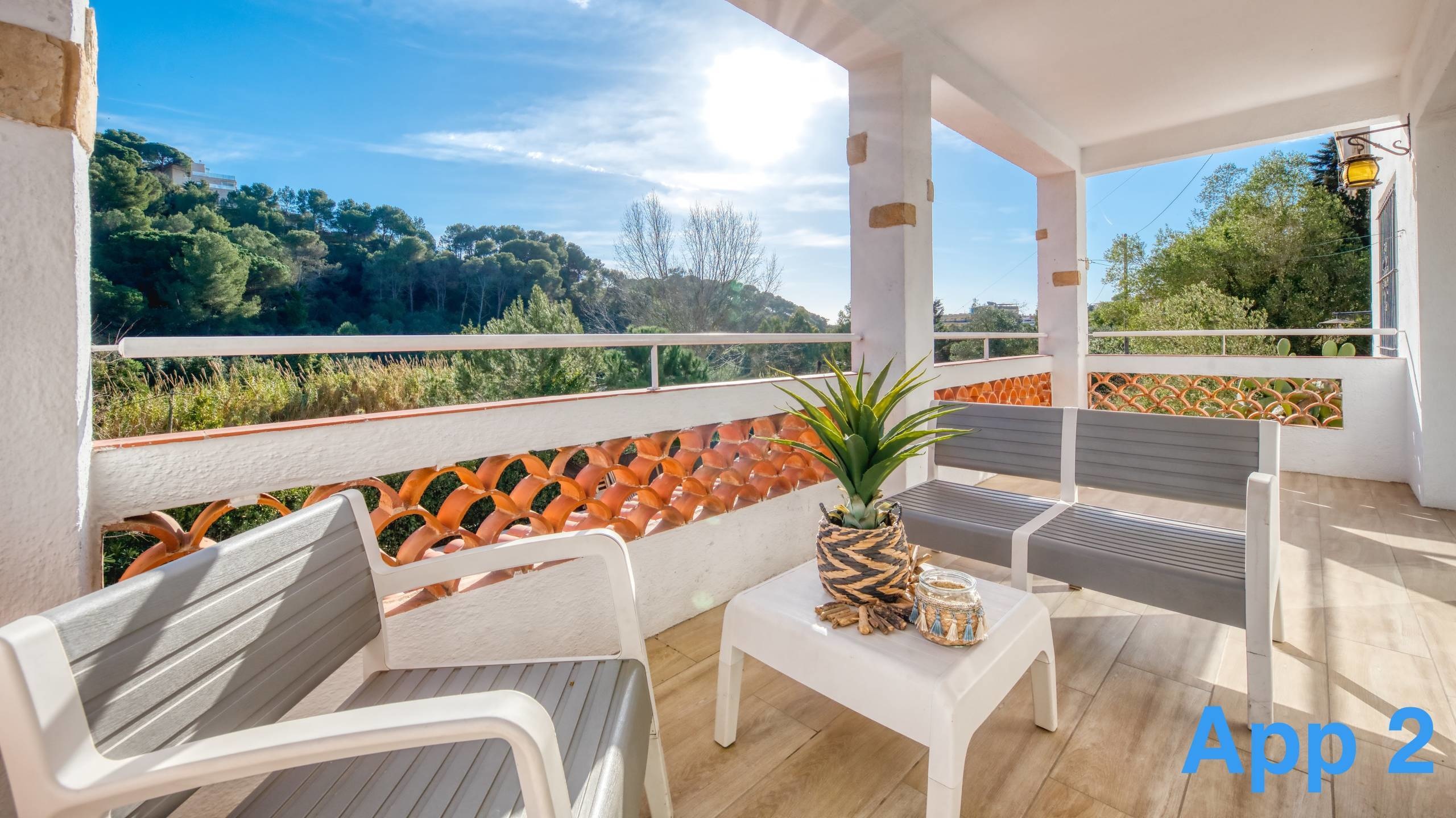 Holiday villas Costa Brava Spain - Villa Pilar - Terrace