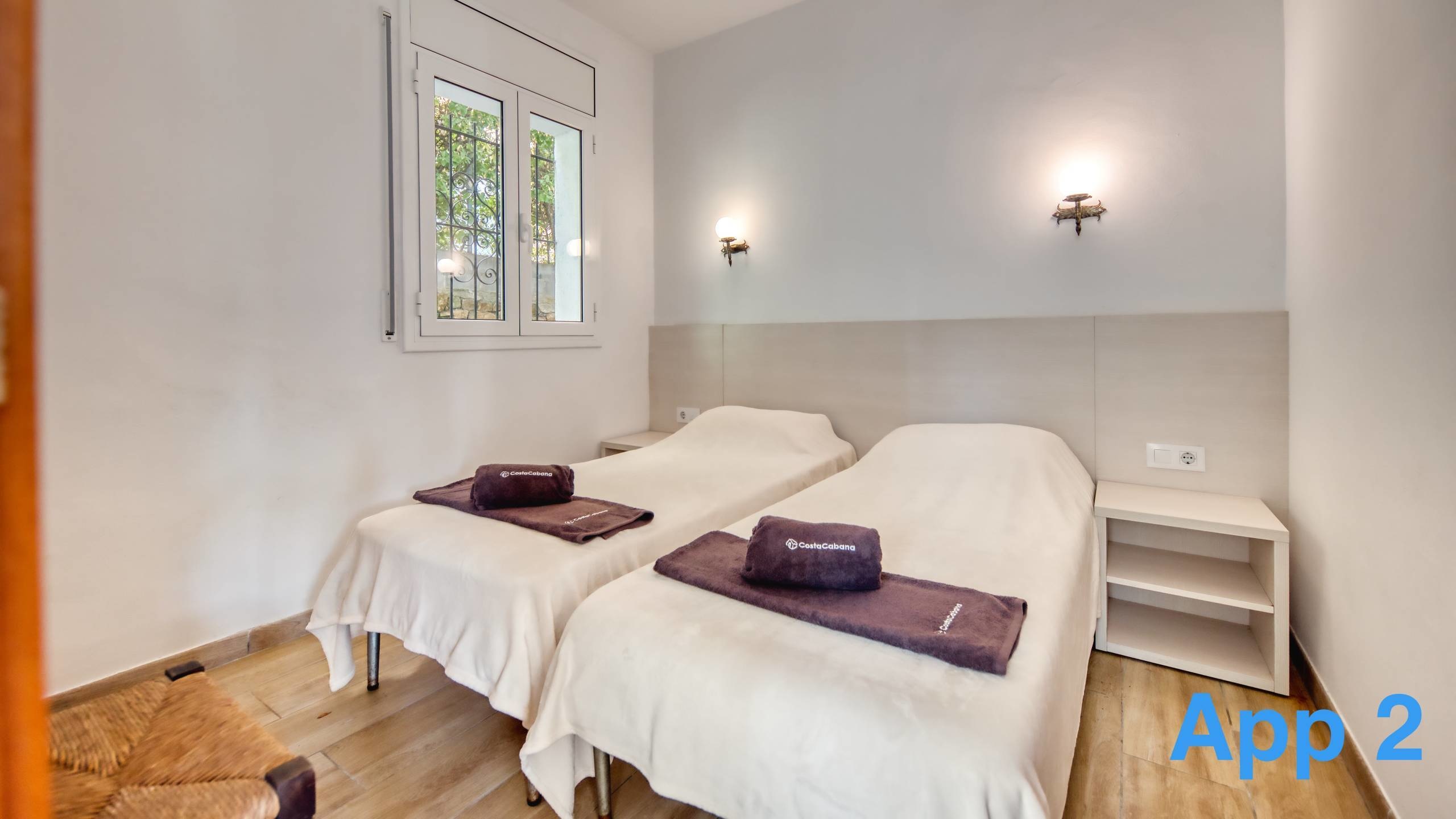 Holiday villas Costa Brava Spain - Villa Pilar - Bedroom