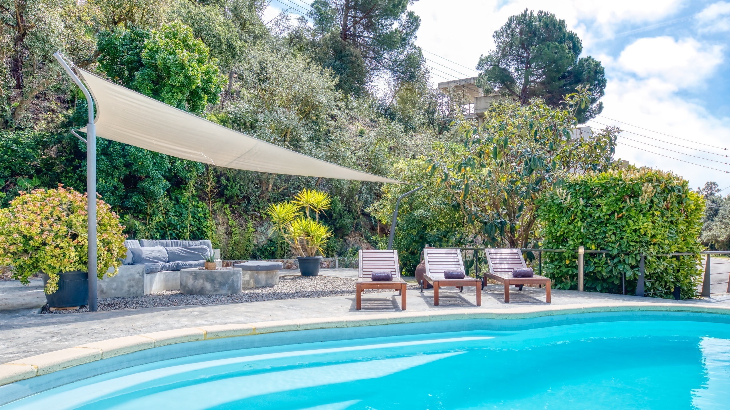 Holiday villas Costa Brava Spain - Villa Olivia - Lounge area
