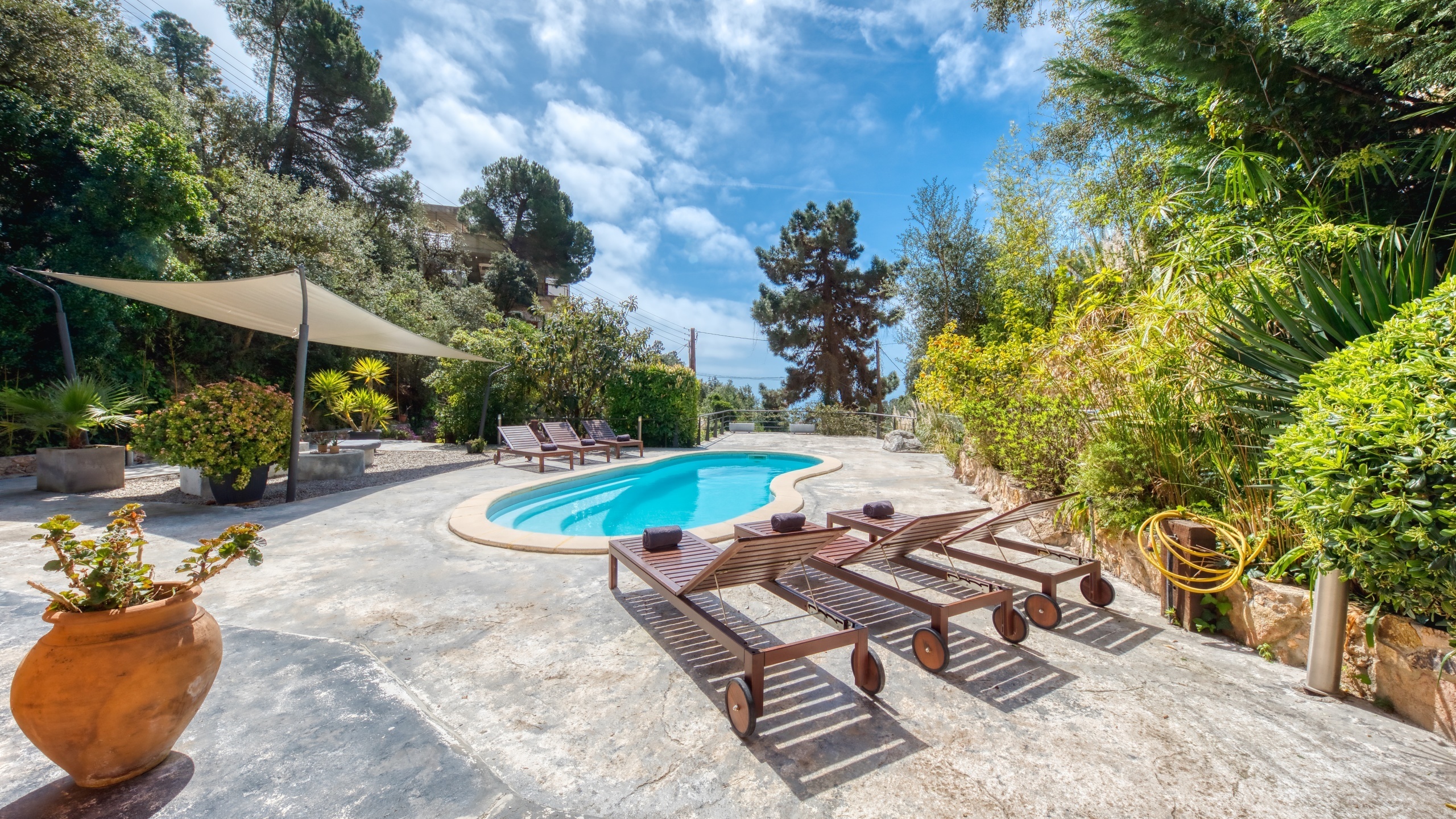 Holiday villas Costa Brava Spain - Villa Olivia - Villa outside