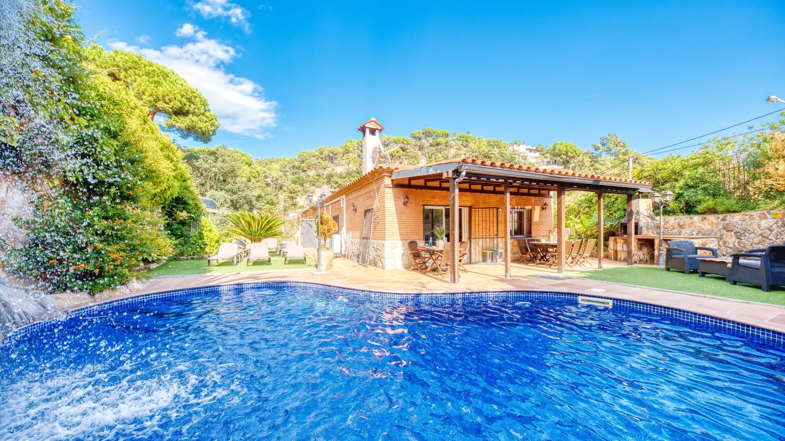 Vakantievilla's Costa Brava Spanje - Villa Alba - Zwembad