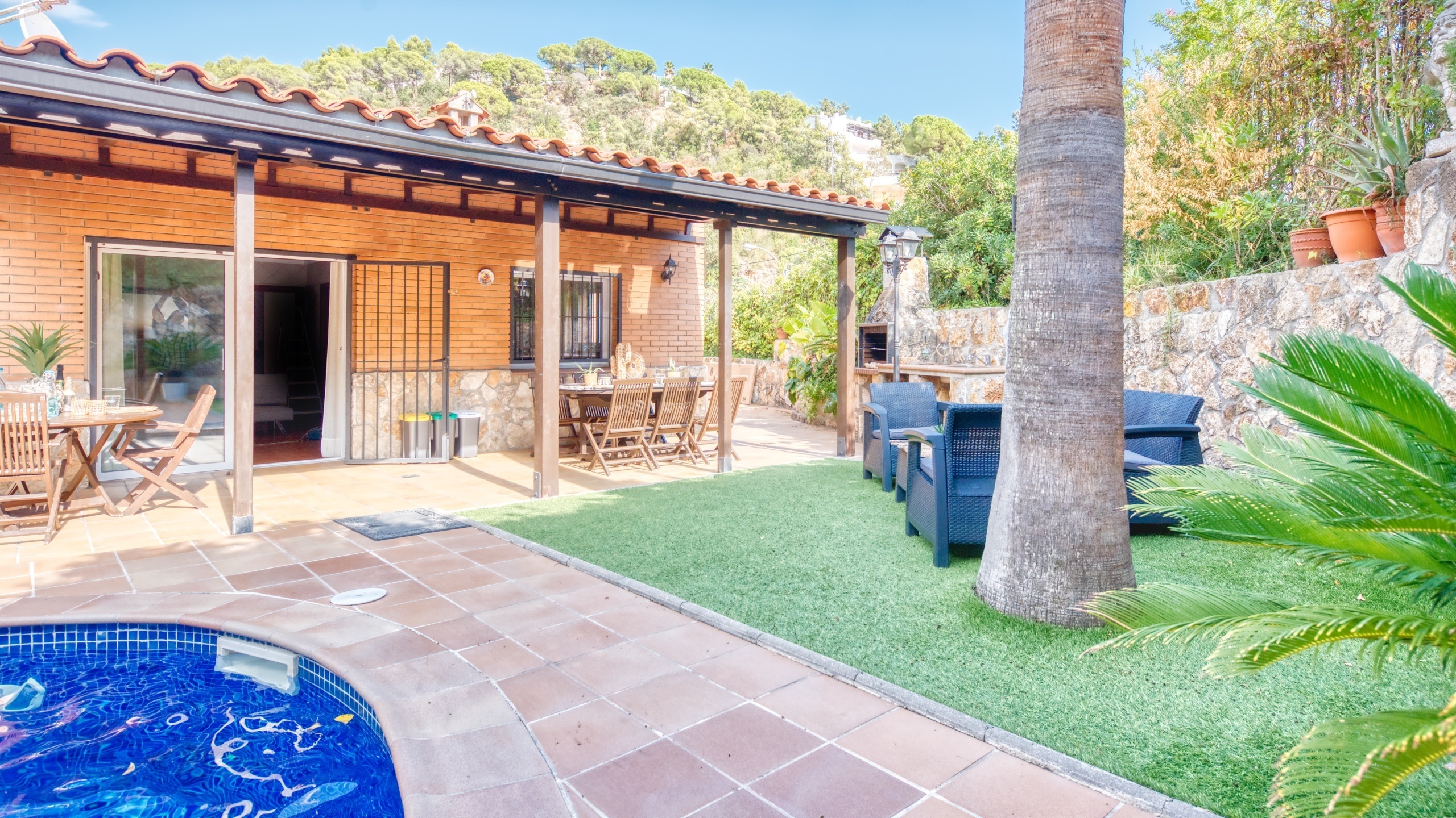 Holiday villas Costa Brava Spain - Villa Alba - Lounge area