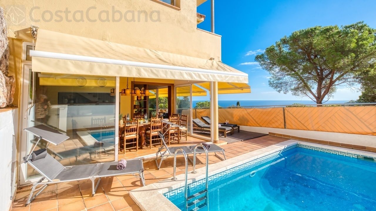Vakantievilla's Costa Brava Spanje - Villa Santa Cristina - Zwembad