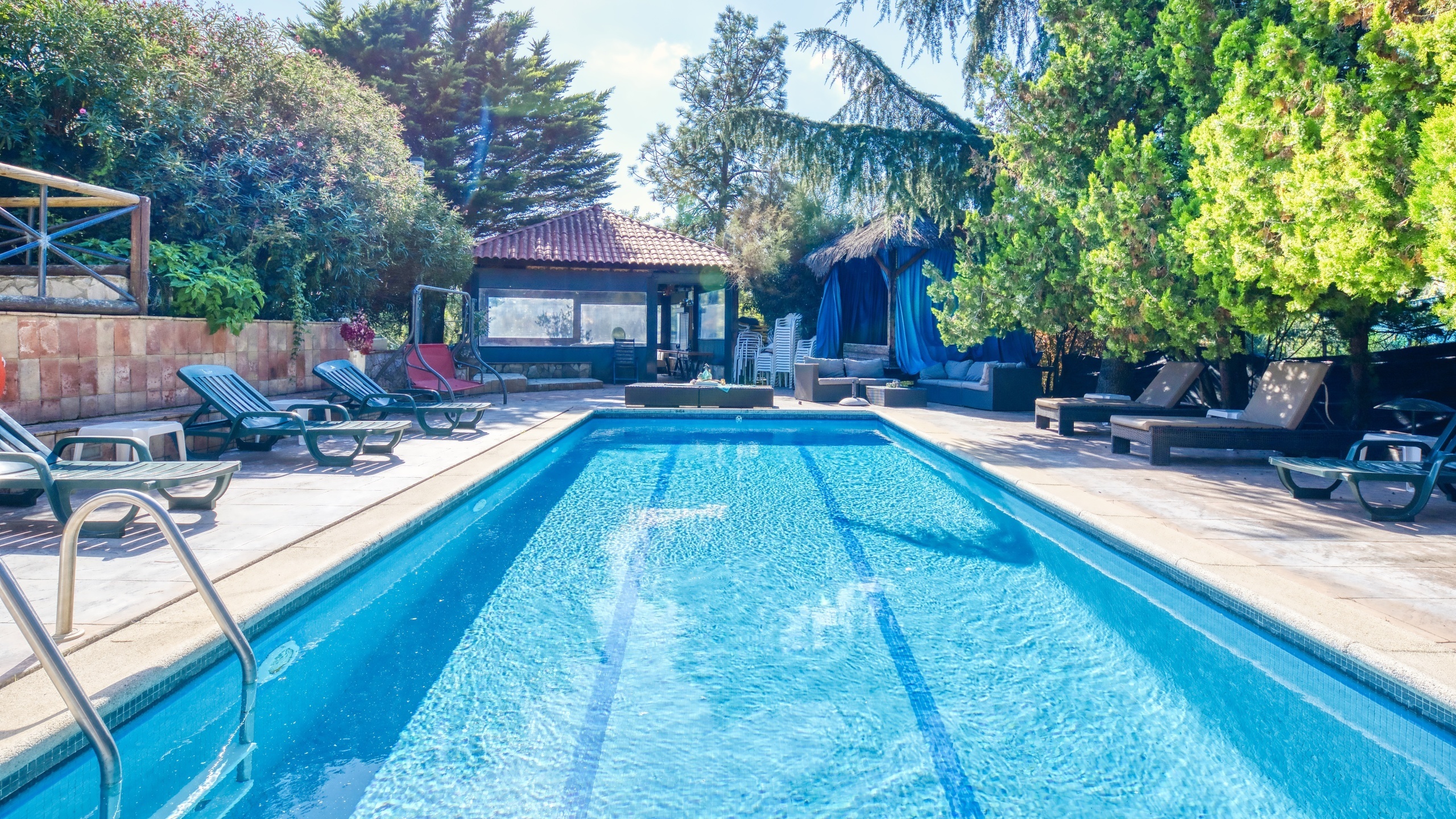 Holiday villas Costa Brava Countryside Spain - Villa Can Bernardi - Swimming pool