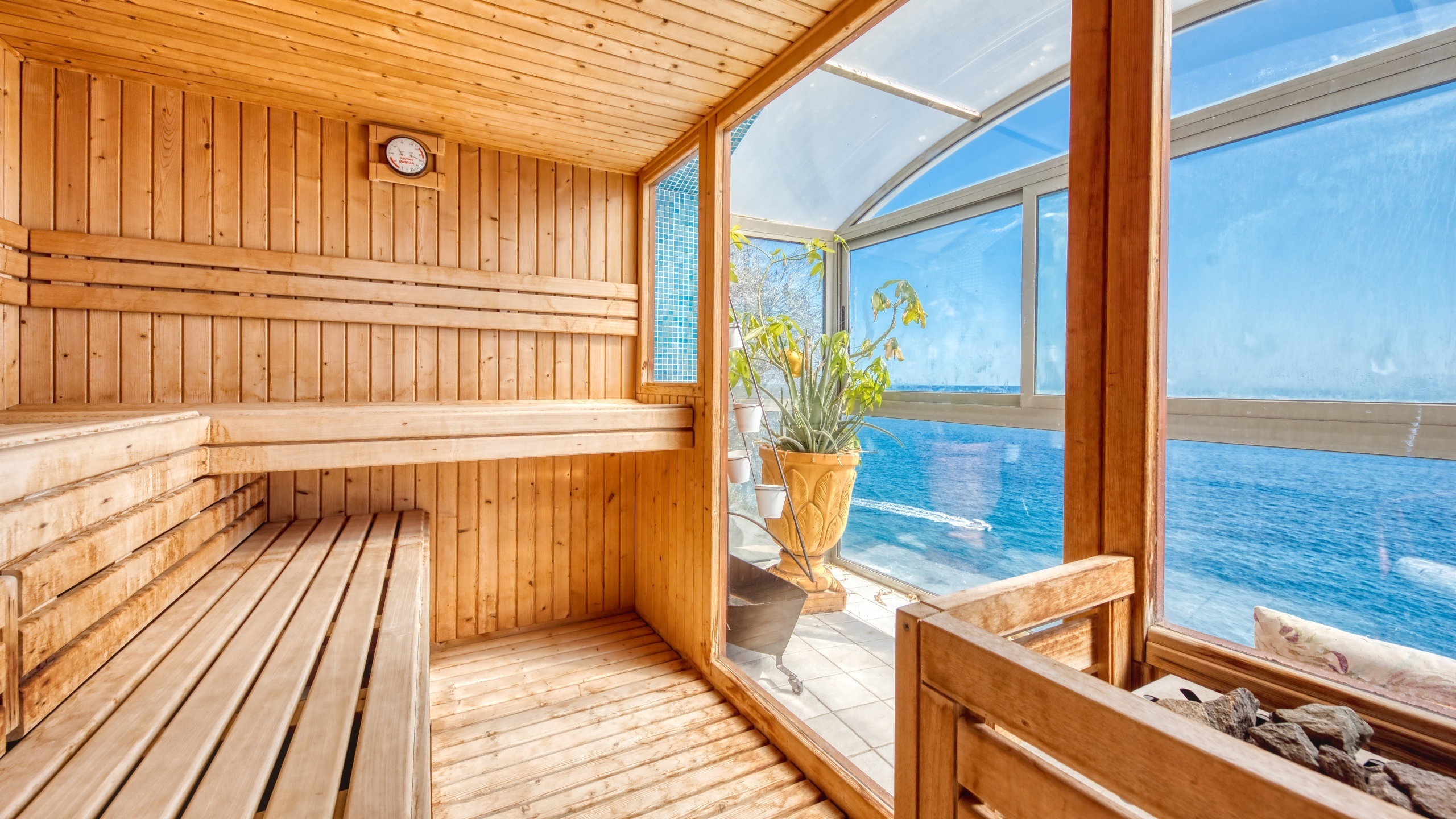 Holiday villas Costa Brava Spain - Villa Infinity - Sauna