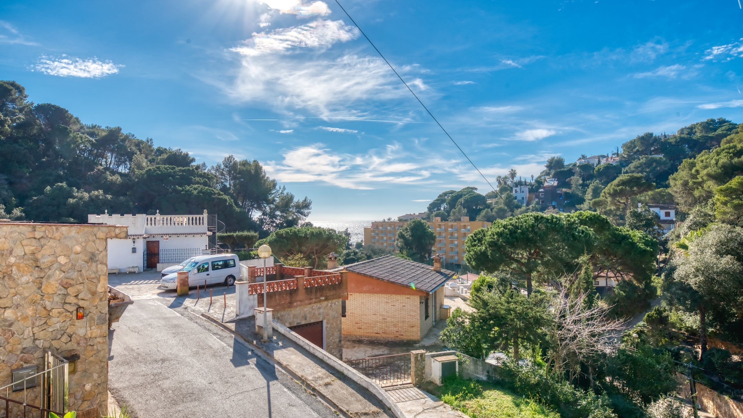 Holiday villas Costa Brava Spain - Villa Blanca - One of the views