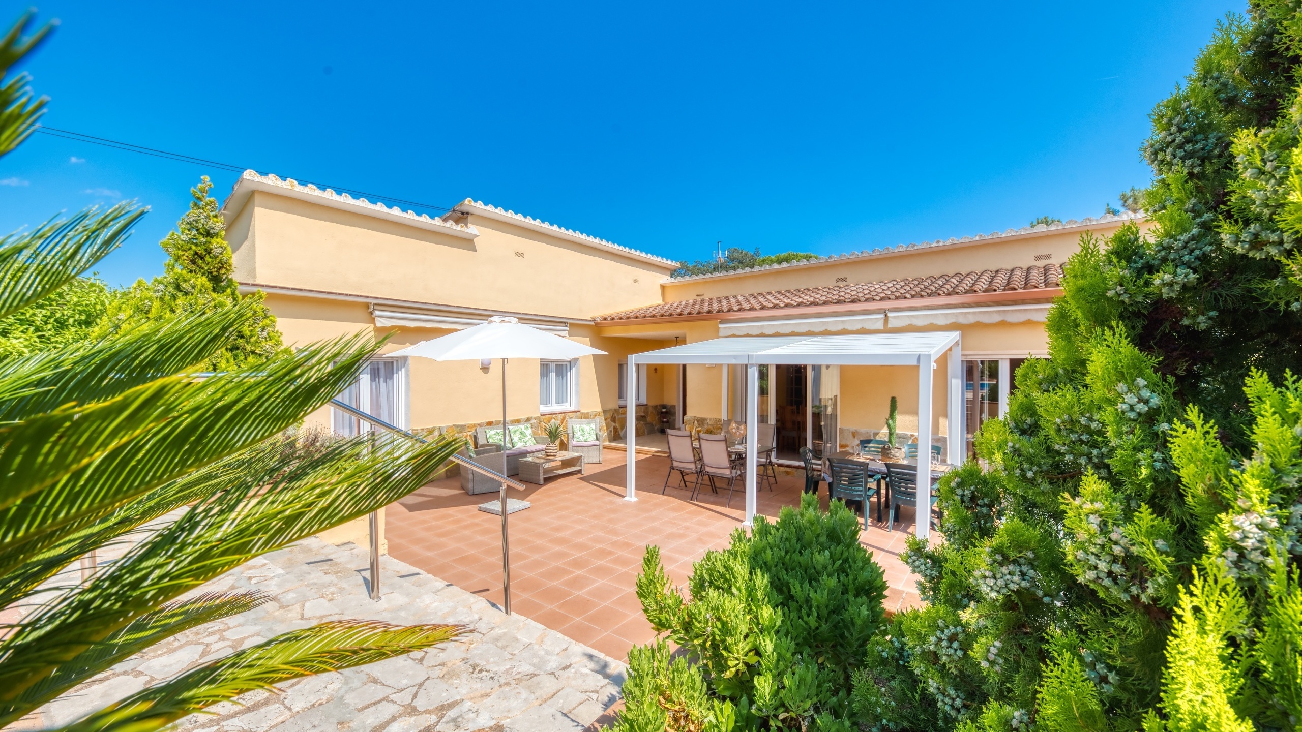 Holiday villas Costa Brava Spain - Villa Miro - One of the views