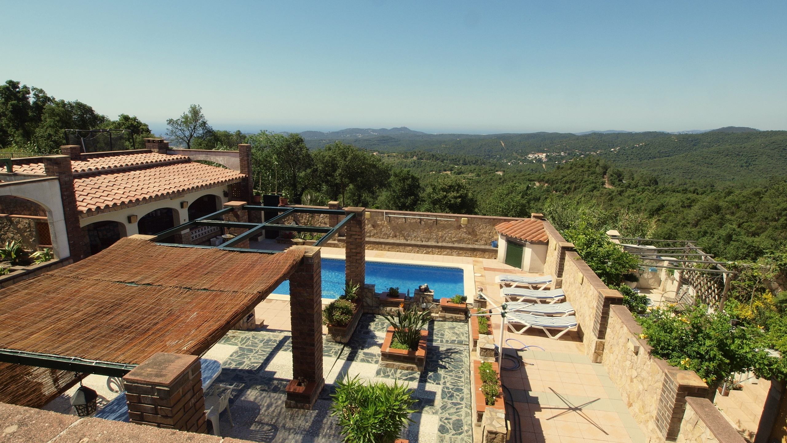 Holiday villas Costa Brava Spain - Villa Maxime - One of the views