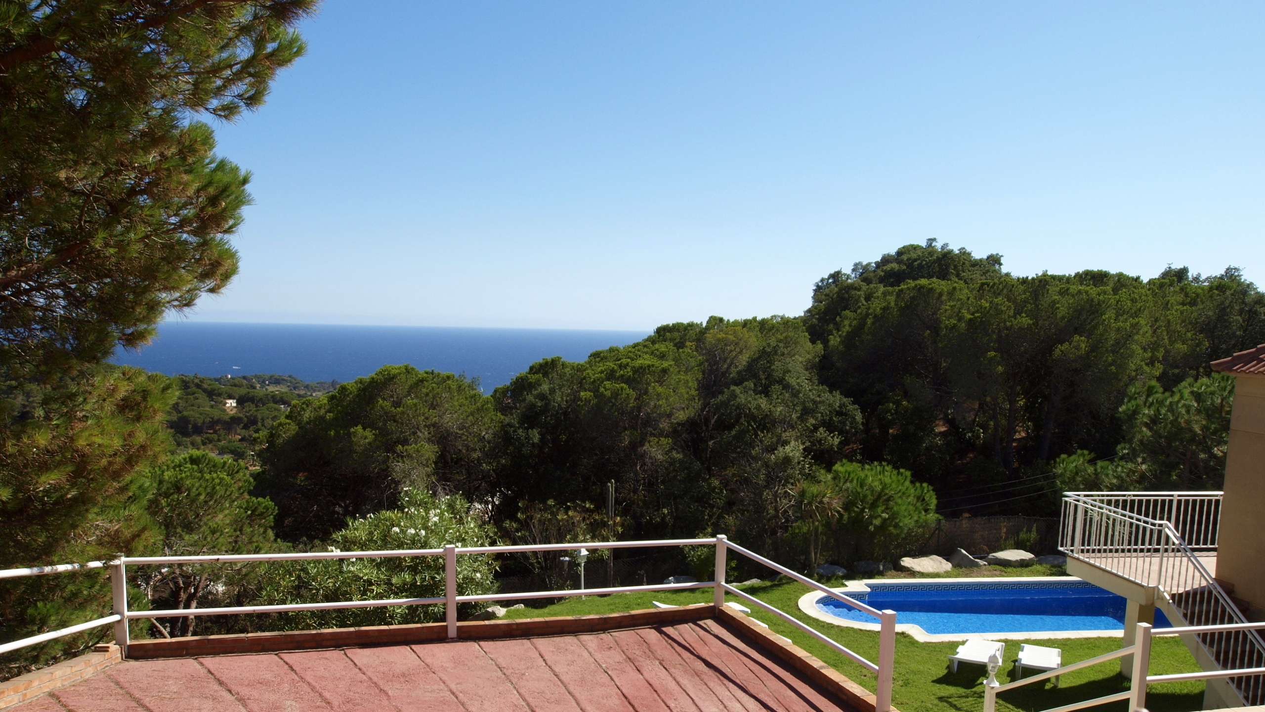 Holiday villas Costa Brava Spain - Villa La Luna - One of the views