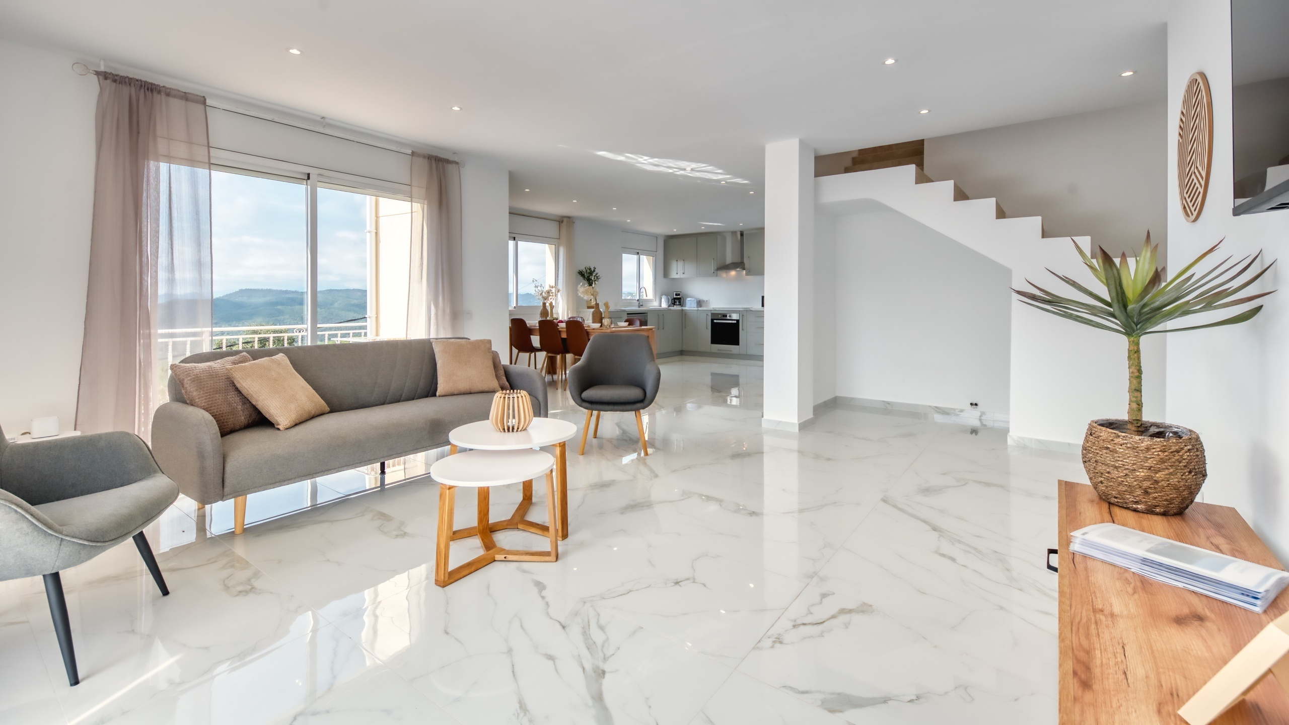 Holiday villas Costa Brava Spain - Villa La Luna - Living area