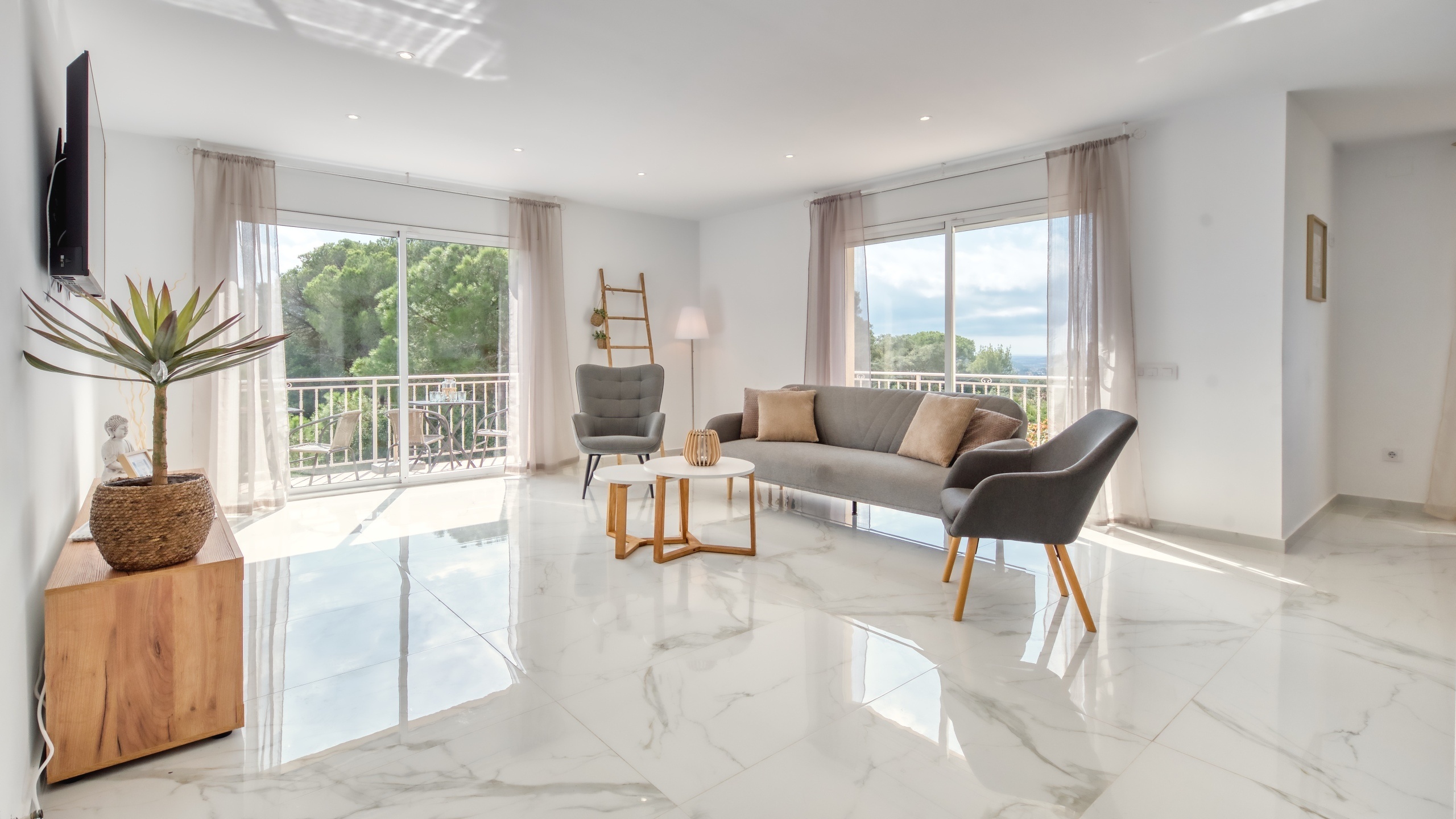 Holiday villas Costa Brava Spain - Villa La Luna - Living area