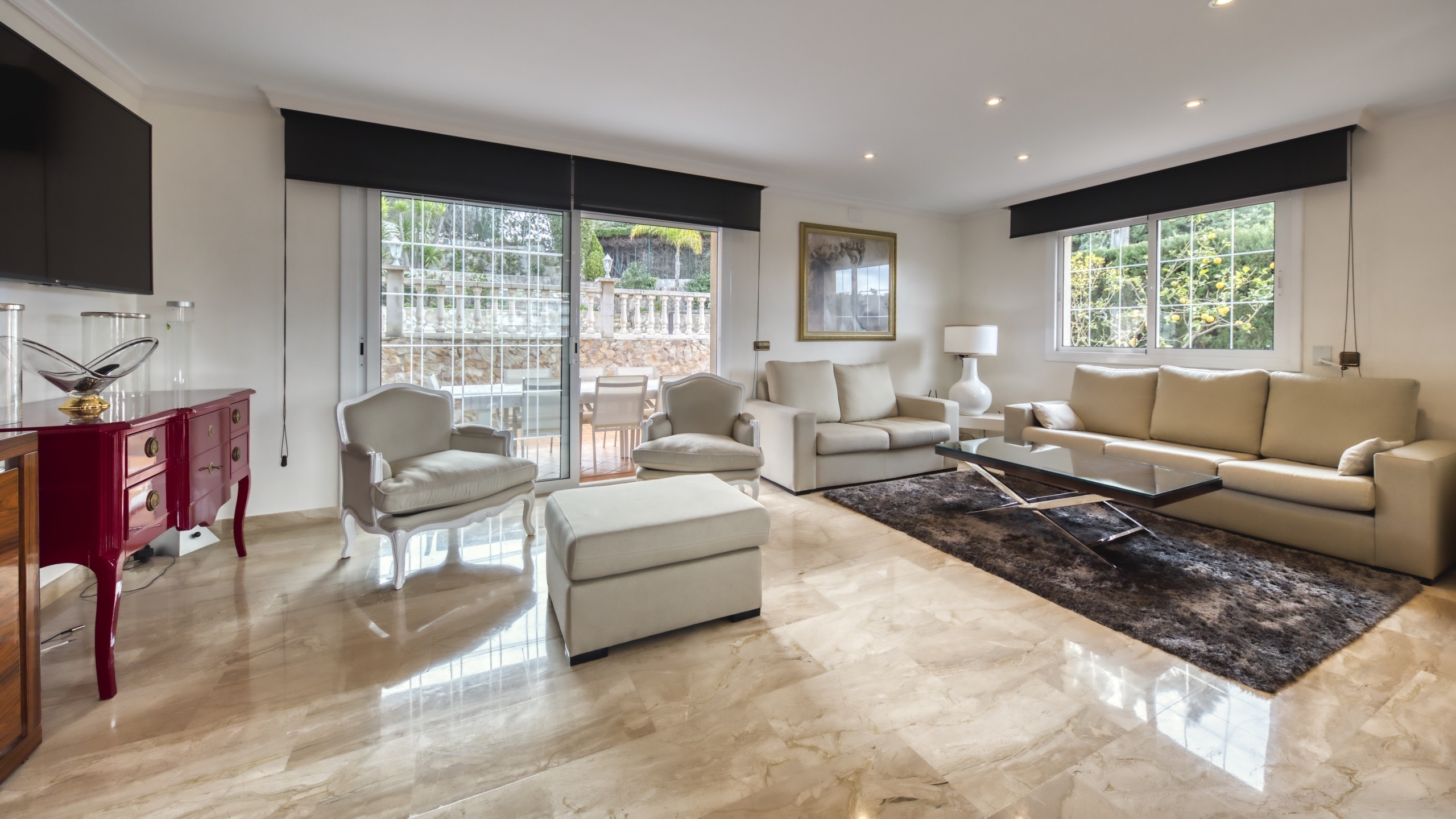Holiday villas Costa Brava Spain - Villa Lorena - Living area