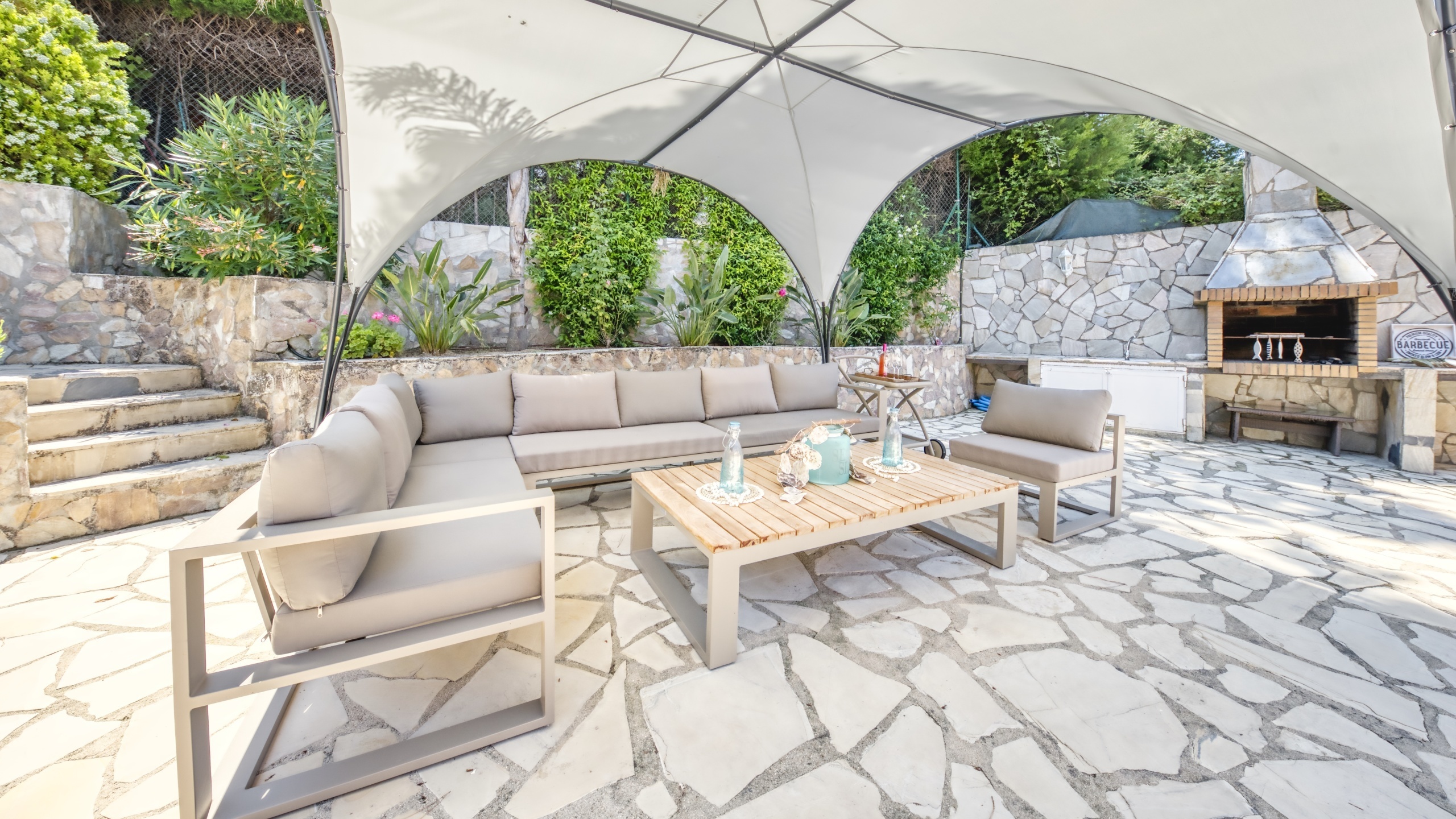 Holiday villas Costa Brava Spain - Villa Lorena - Lounge area