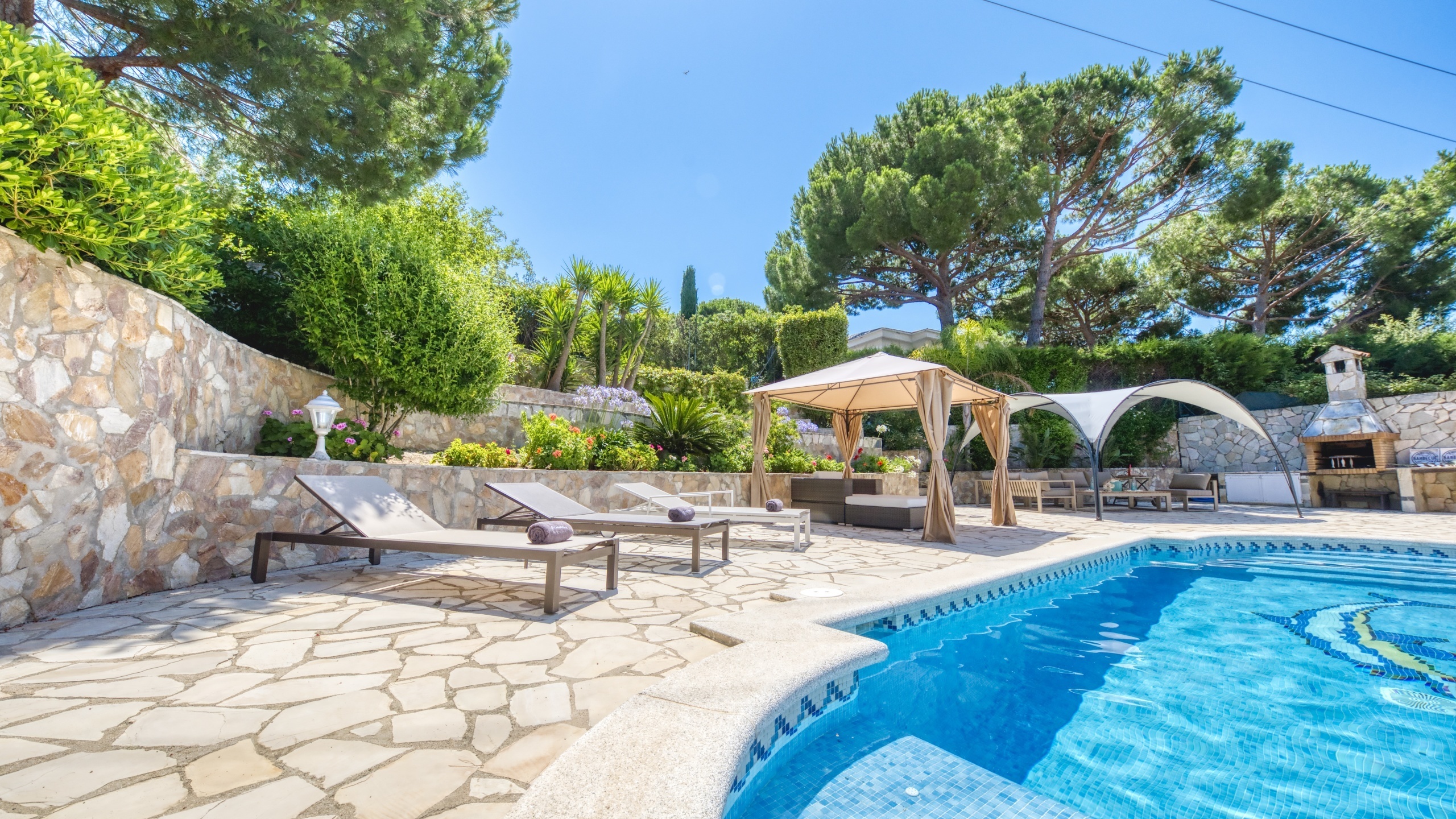 Holiday villas - Costa Brava - Spain - Villa Lorena - Swimming pool