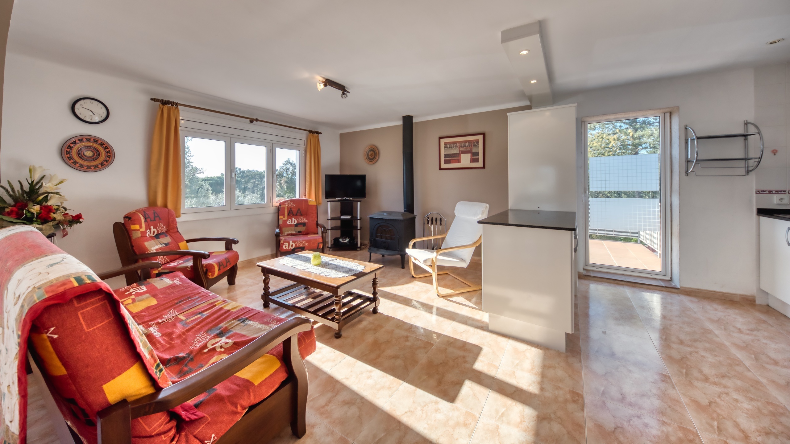 Holiday villas Costa Brava Spain - Villa Elfi - Living area