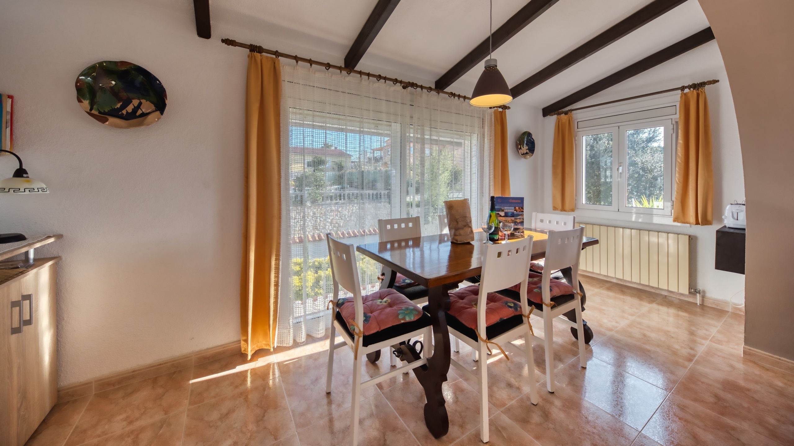 Holiday villas Costa Brava Spain - Villa Elfi - Dining area