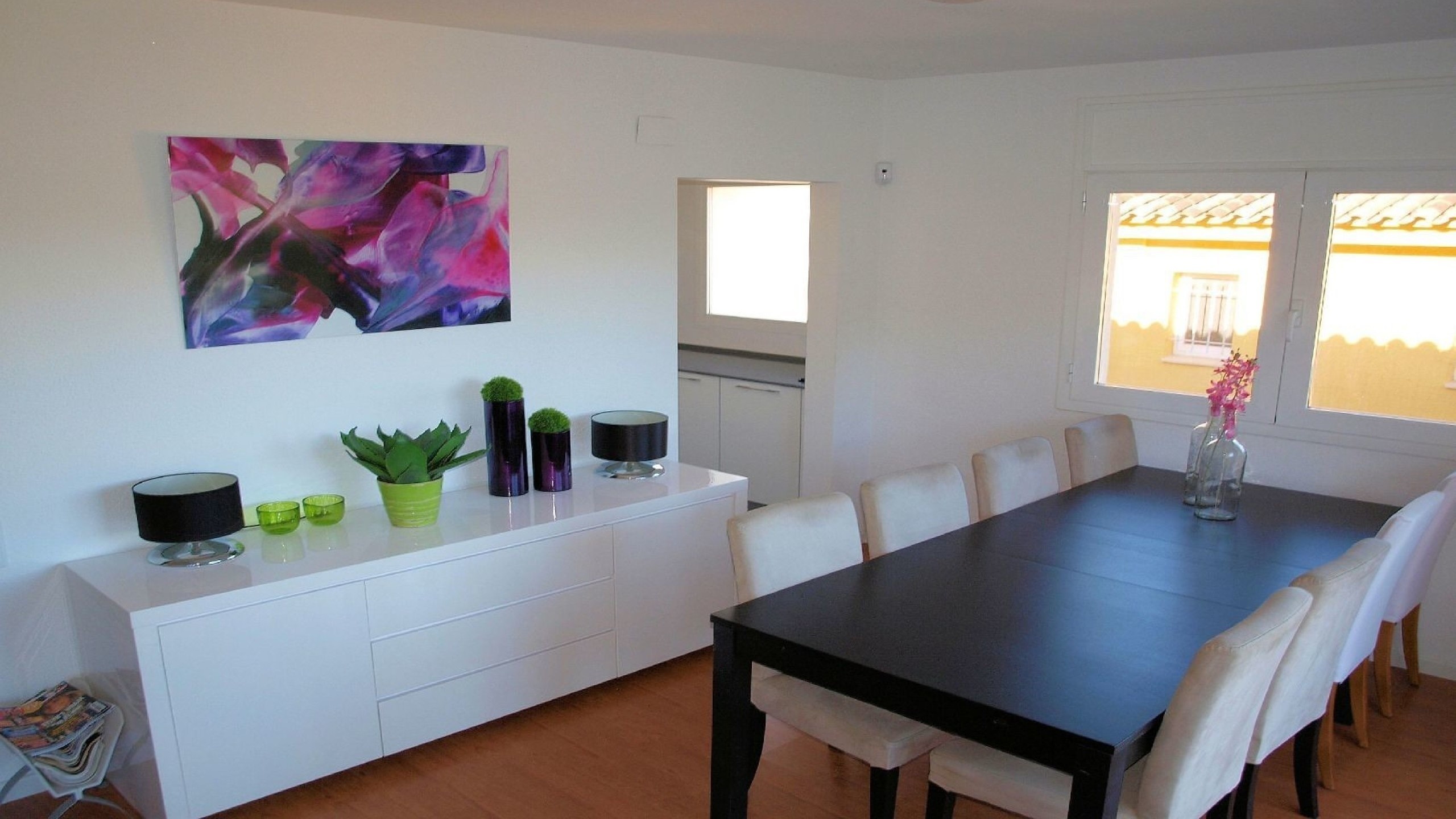 Holiday villas Costa Brava Spain - Villa Fransisca - Dining area