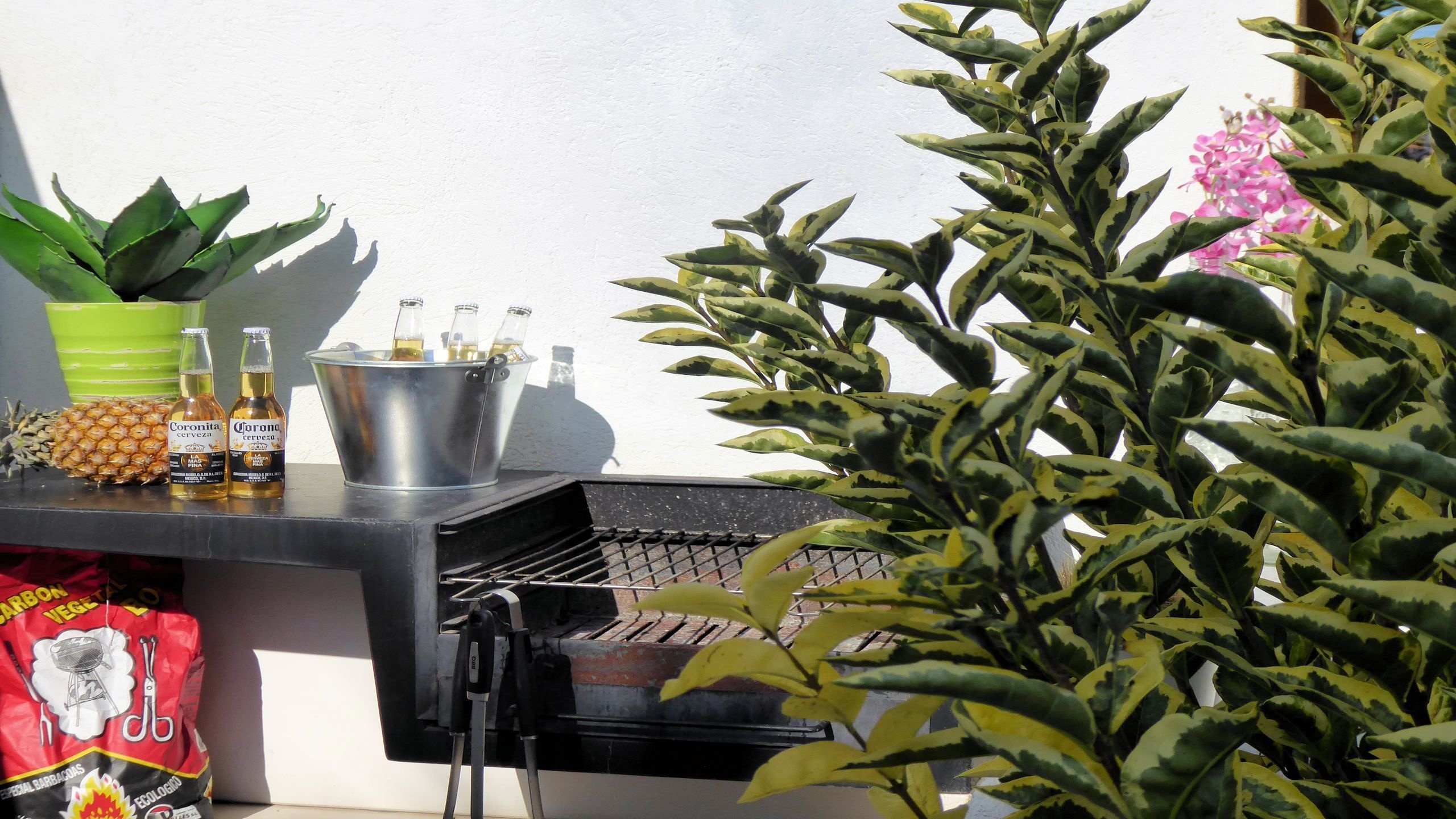 Holiday villas Costa Brava Spain - Villa Fransisca - BBQ Area