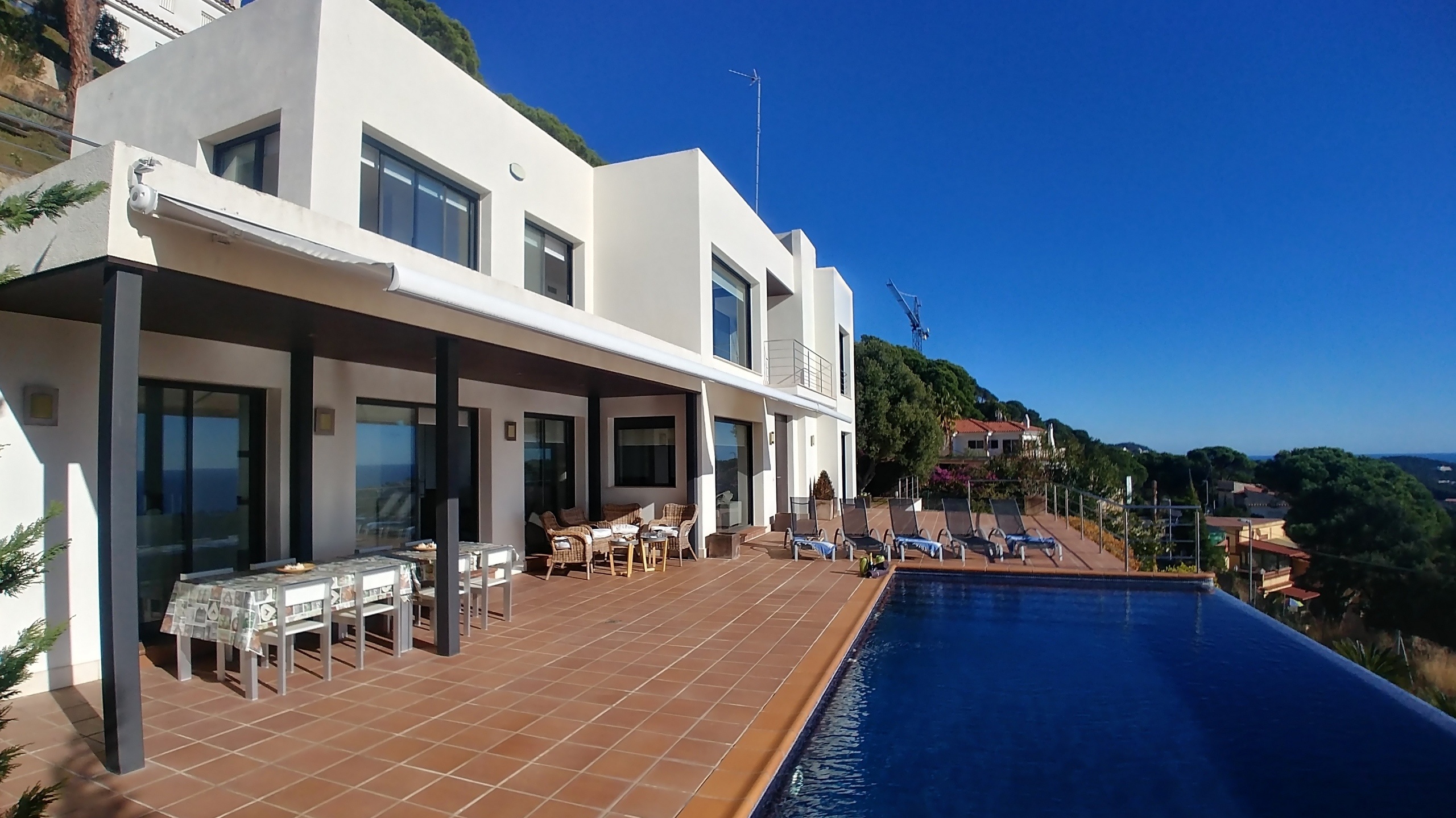 Holiday villas Costa Brava Spain - Villa Bella Vista (OLD) - Swimming pool