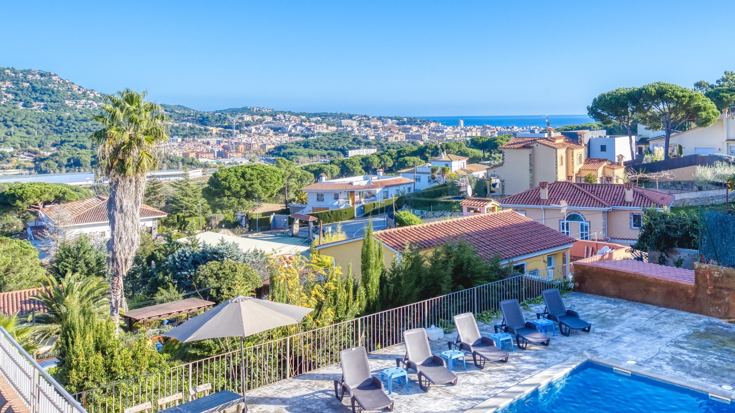 Holiday villas Costa Brava Spain - Villa Abigail - One of the views