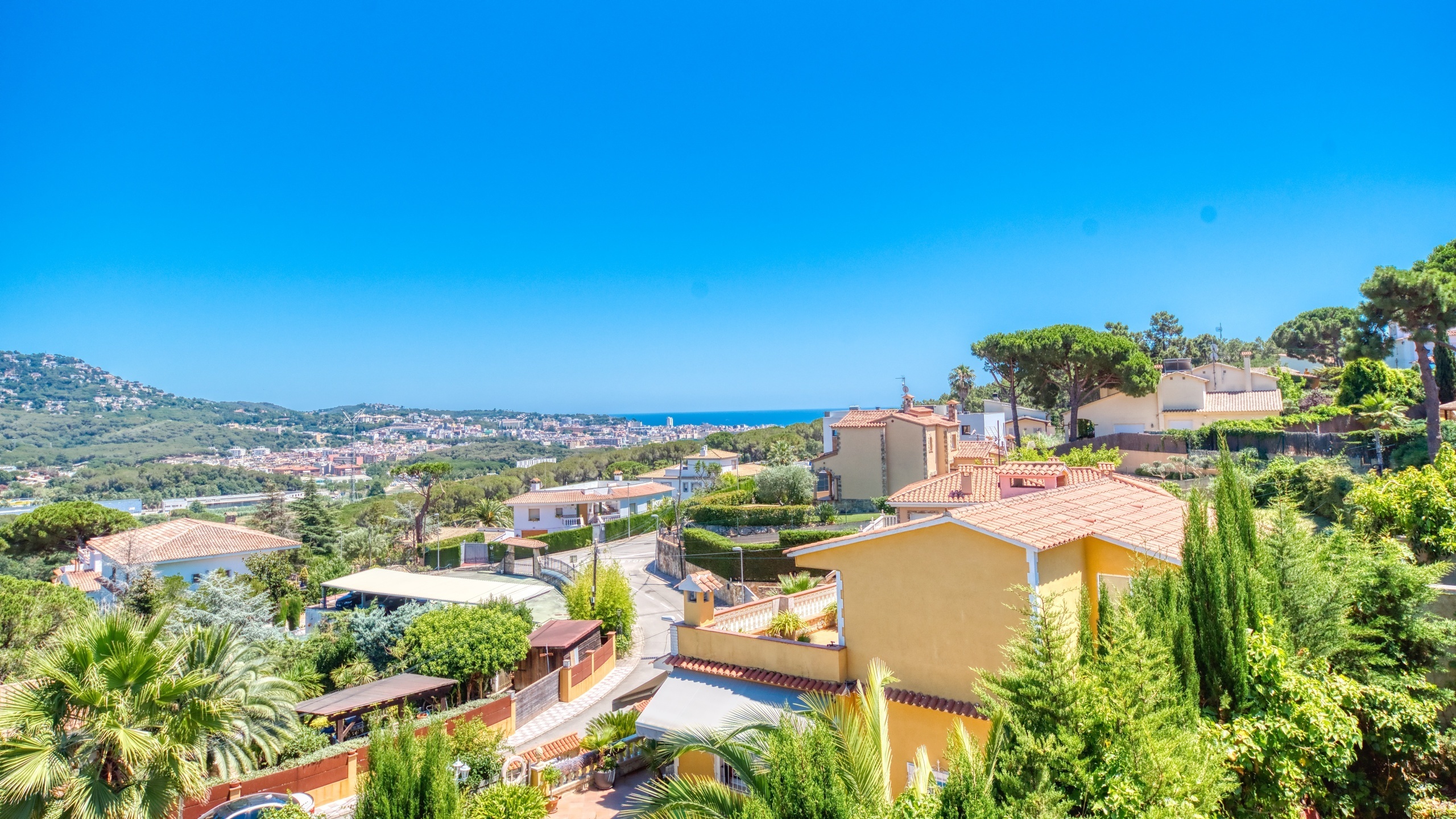 Holiday villas Costa Brava Spain - Villa Abigail - One of the views