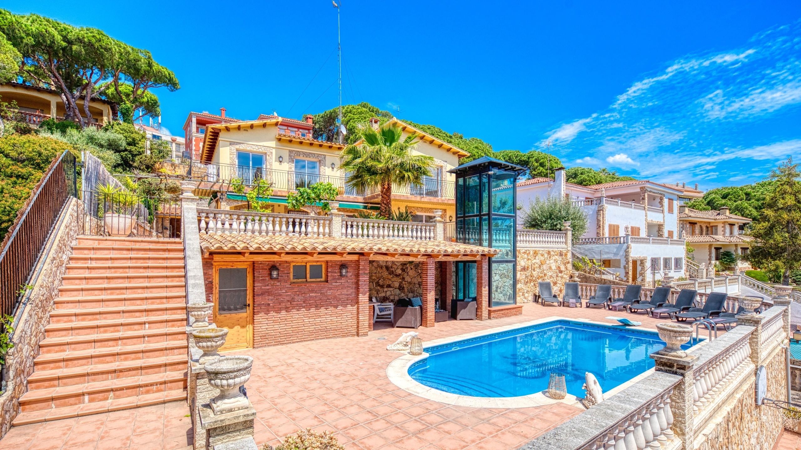 Villas de vacances Costa Brava Espagne - Villa Dolce Vita - Villa à l’extérieur