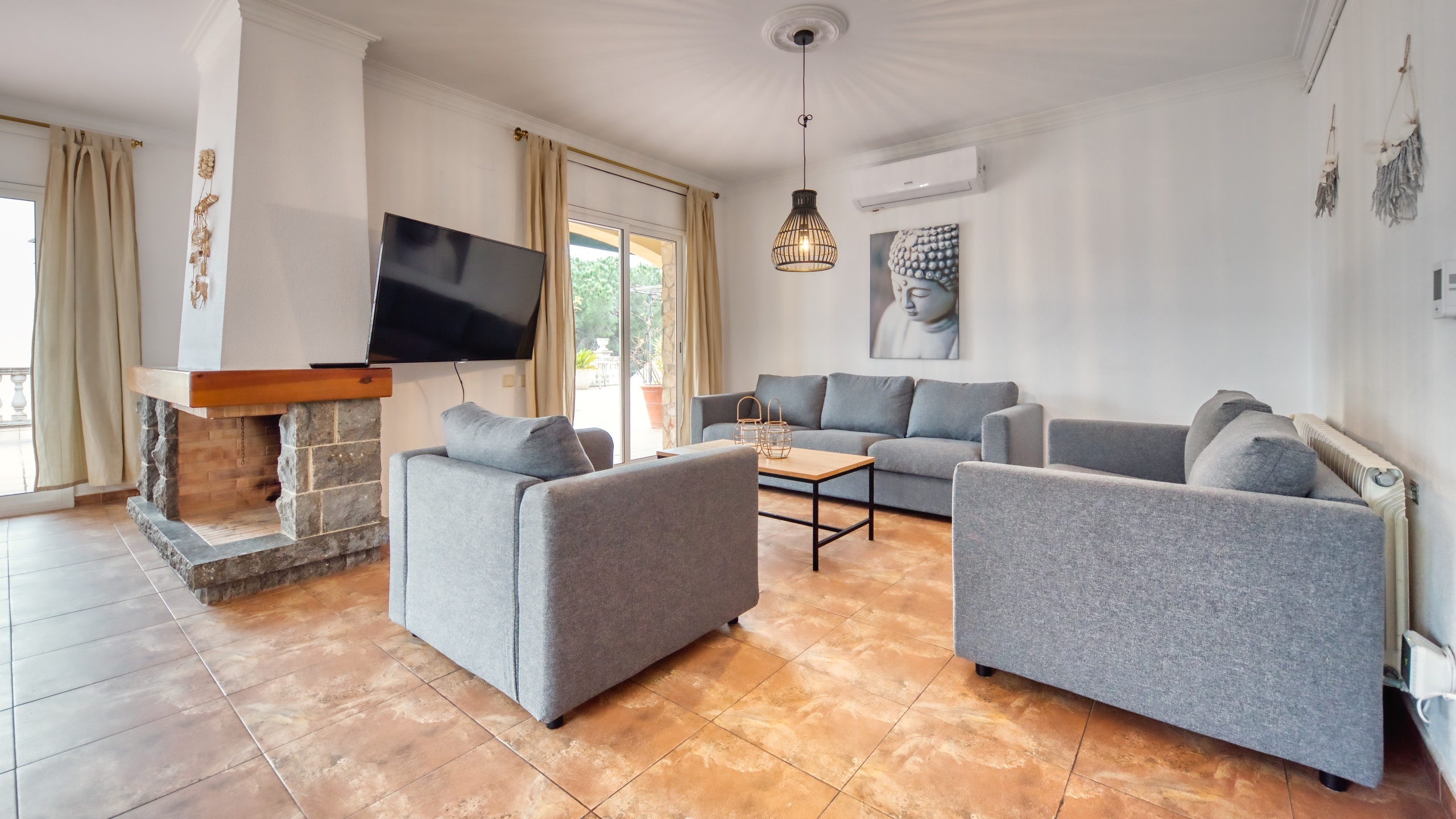 Holiday villas Costa Brava Spain - Villa Dolce Vita - Living area